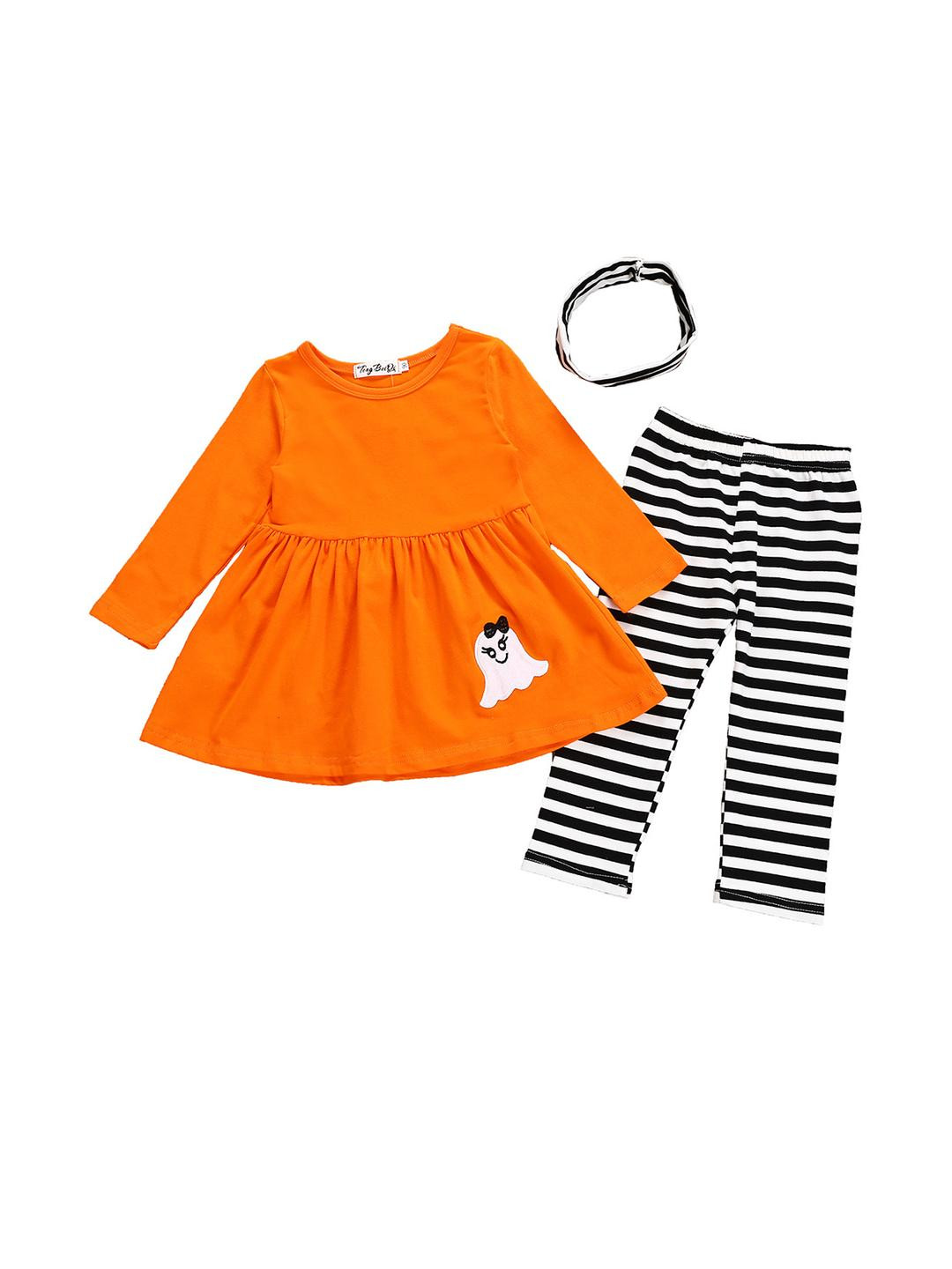 YK Kids-Girls  Orange Co-Ords