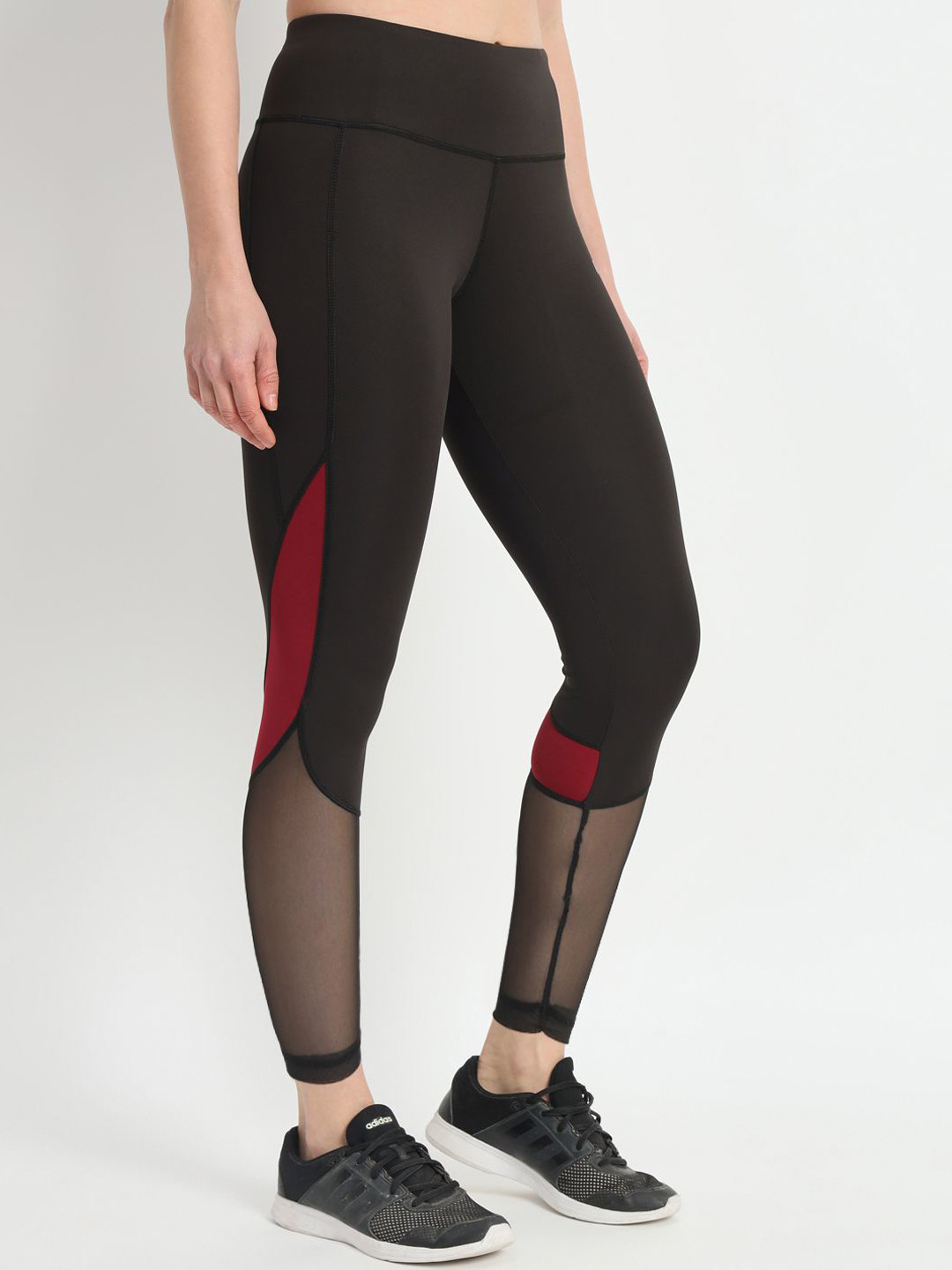 MUSCLE TORQUE Bone-Dry Colour-Blocked High Rise Tight