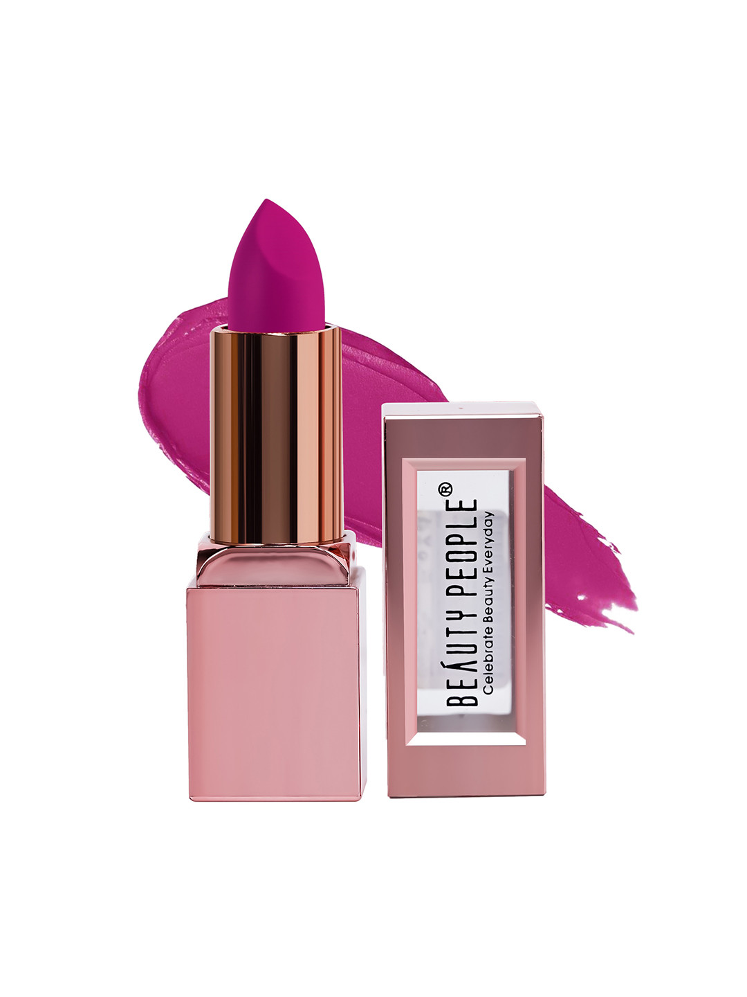 Beauty People Glorified Matte Lipstick - 8 Hrs Stay - Magenta Muse