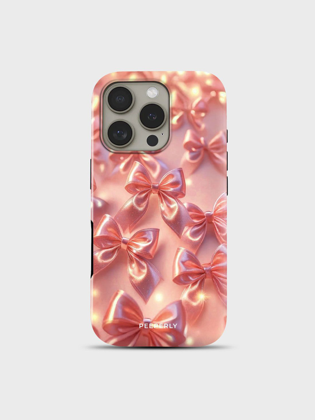 PEEPERLY Women Surprise Inside Conversational Printed Impact Resistant iPhone 14 Back Case