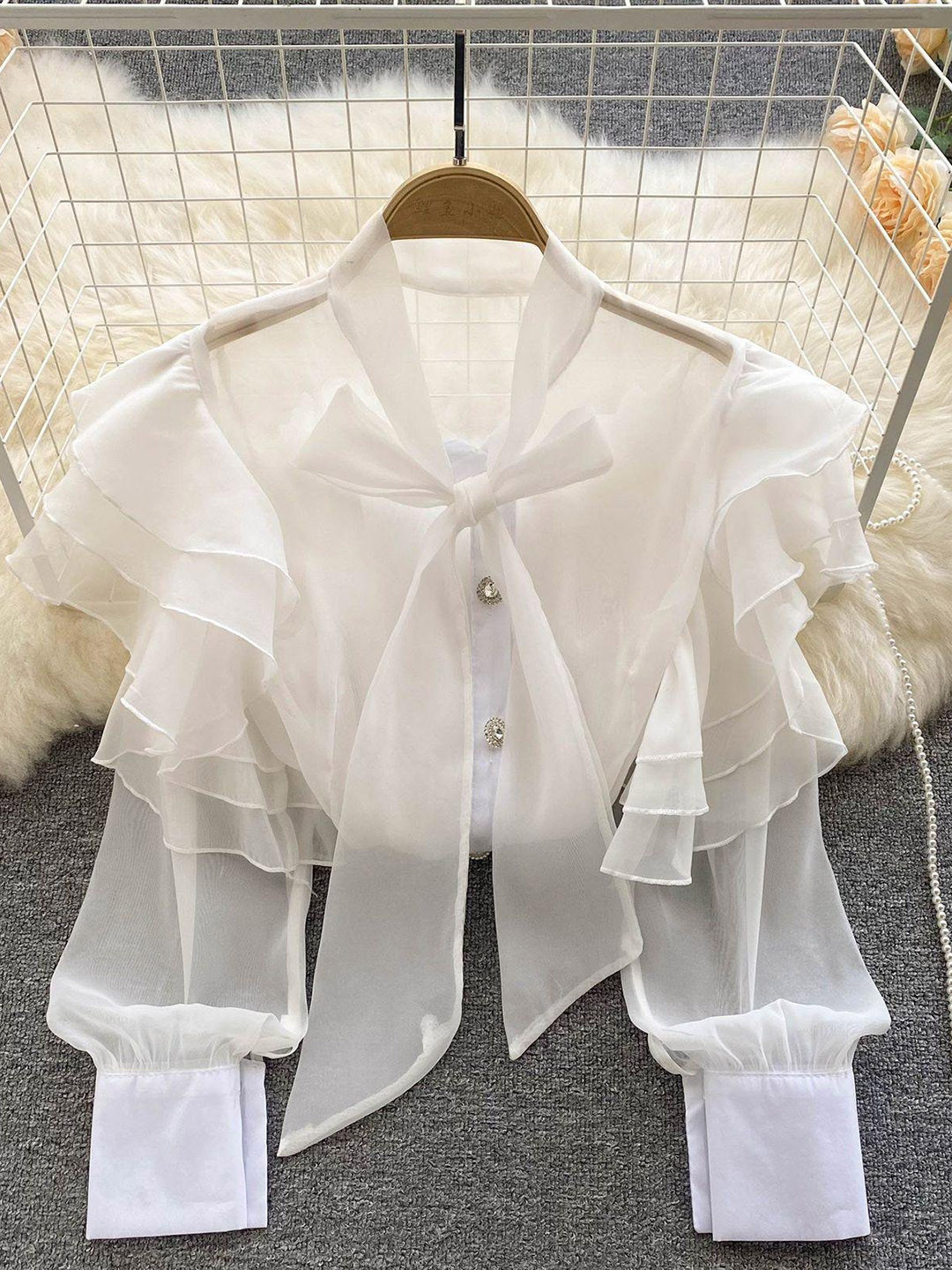 Miss Mosa By Akanksha  Women Cevia Statement Blouse