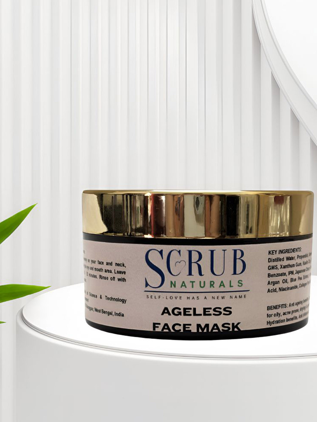 SCRUB NATURALS Ageless Face Mask With  Collagen Peptide- 50 g