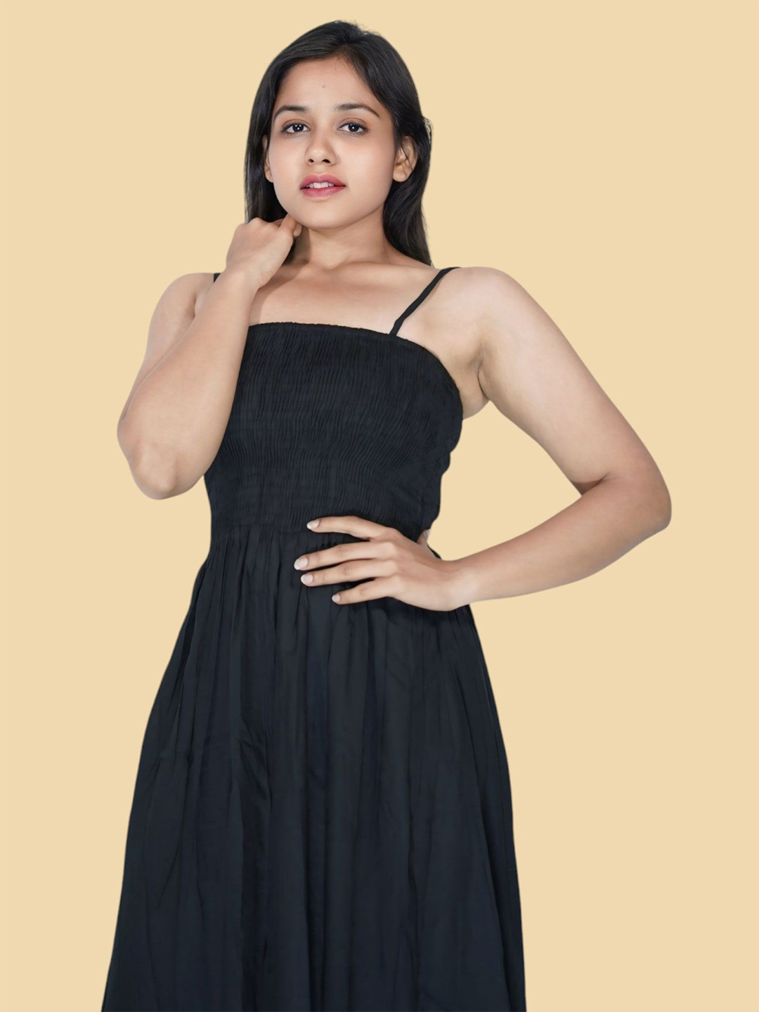 TYLAENT Women Fit & Flare Maxi Dress