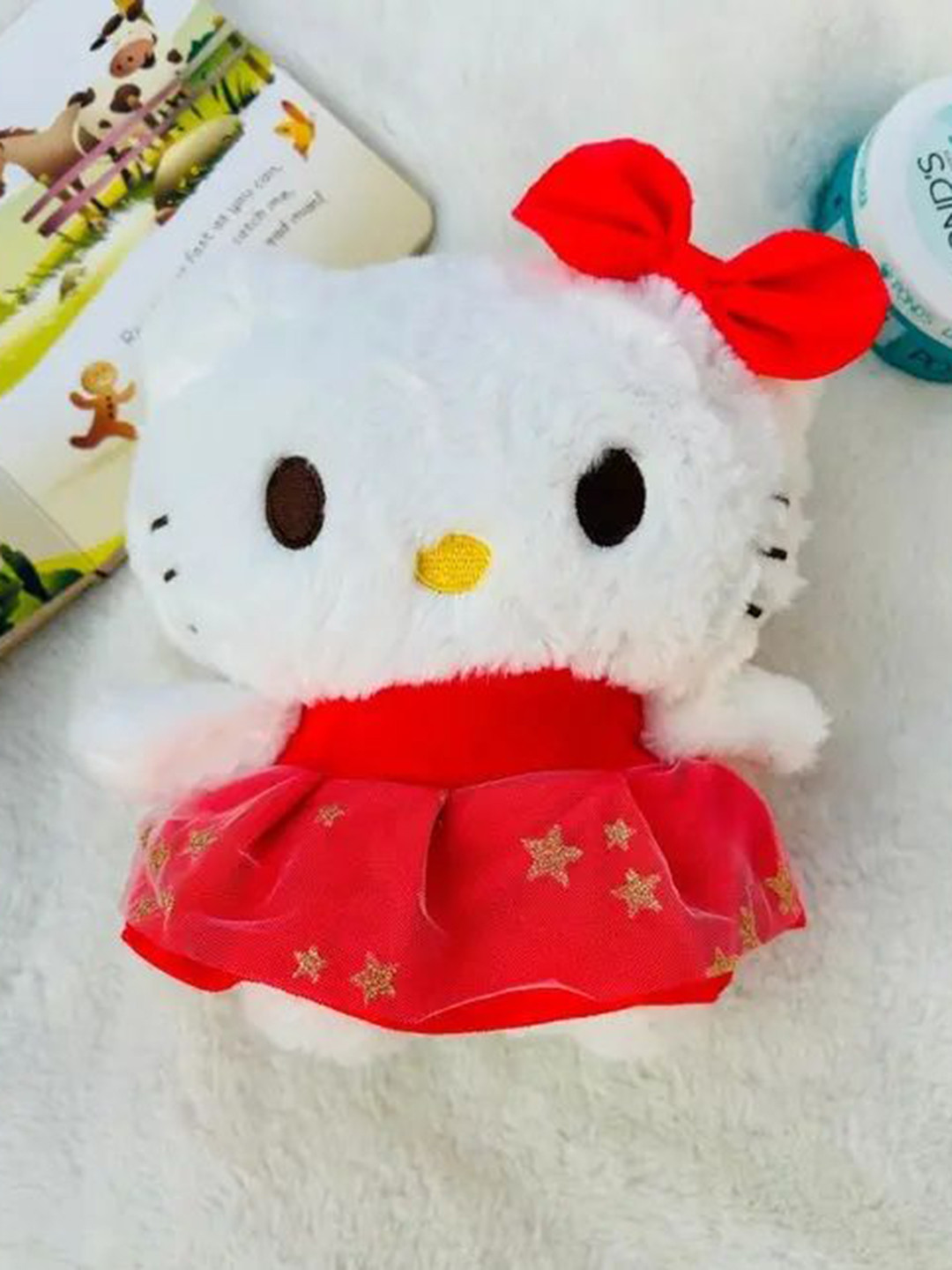 Teddy Daddy Kids Microfibre Filling Stary Frock Hello Kitty Soft Toy