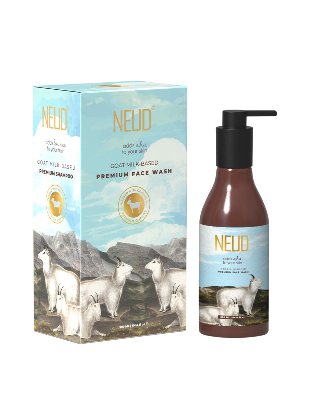 NEUD Goat Milk Face Wash - 300 ml