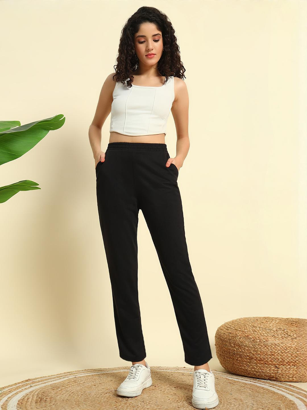 Leewan Women Polyester Track Pants