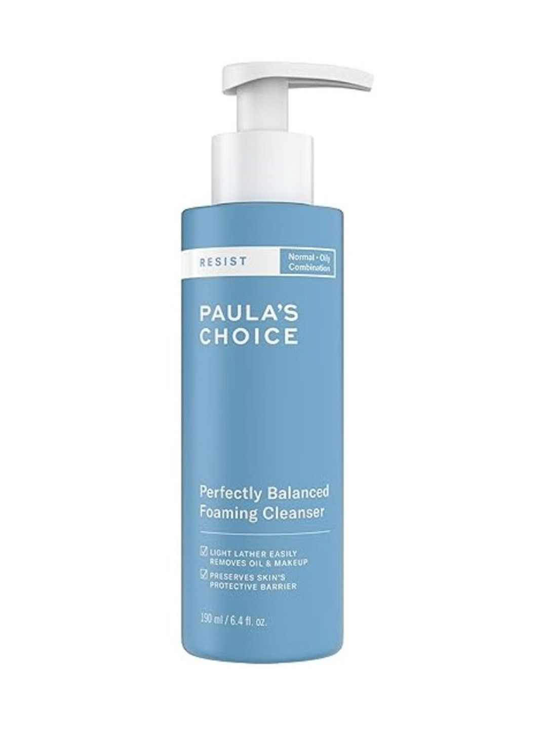 Paulas Choice white Perfectly Balanced Foaming Cleanser 190 ml