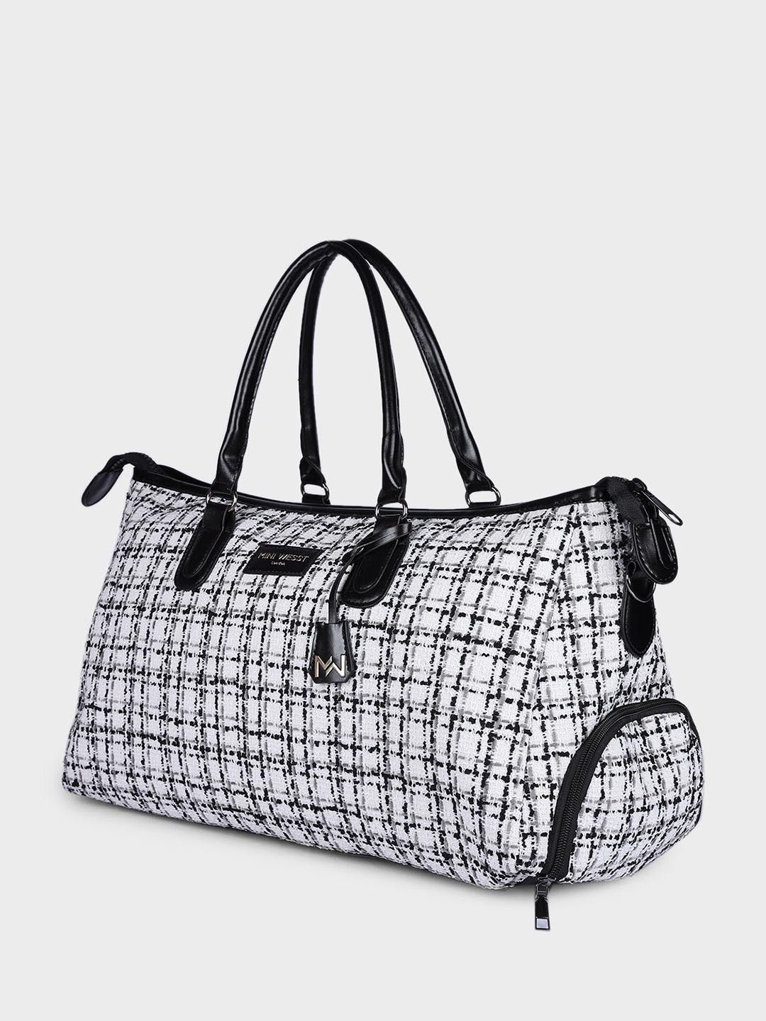 Mini west london Wall Street Printed Duffel Bag