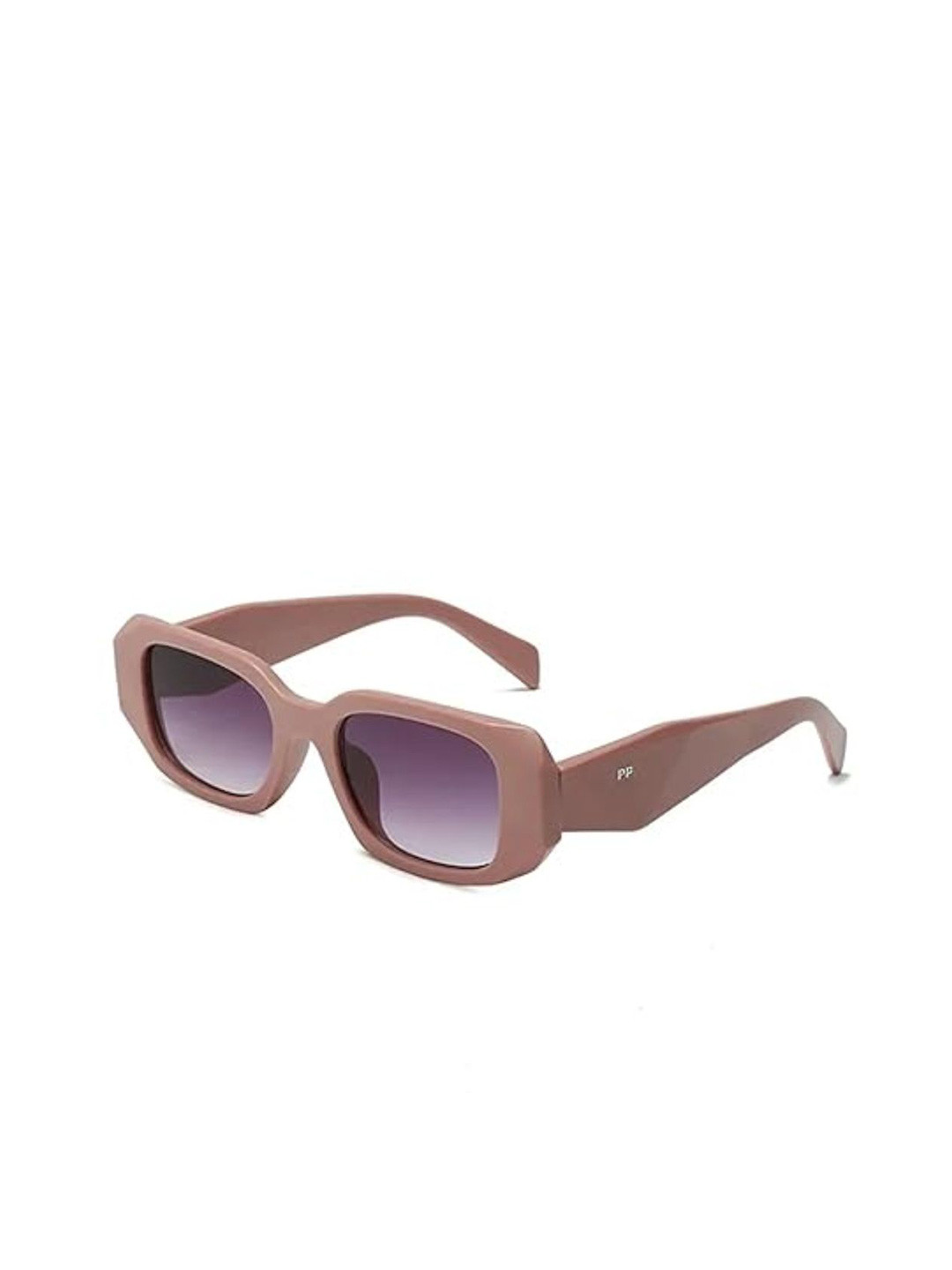 AUGEN Unisex Square Sunglasses with UV Protected Lens VI-SG-176-C7-Grey