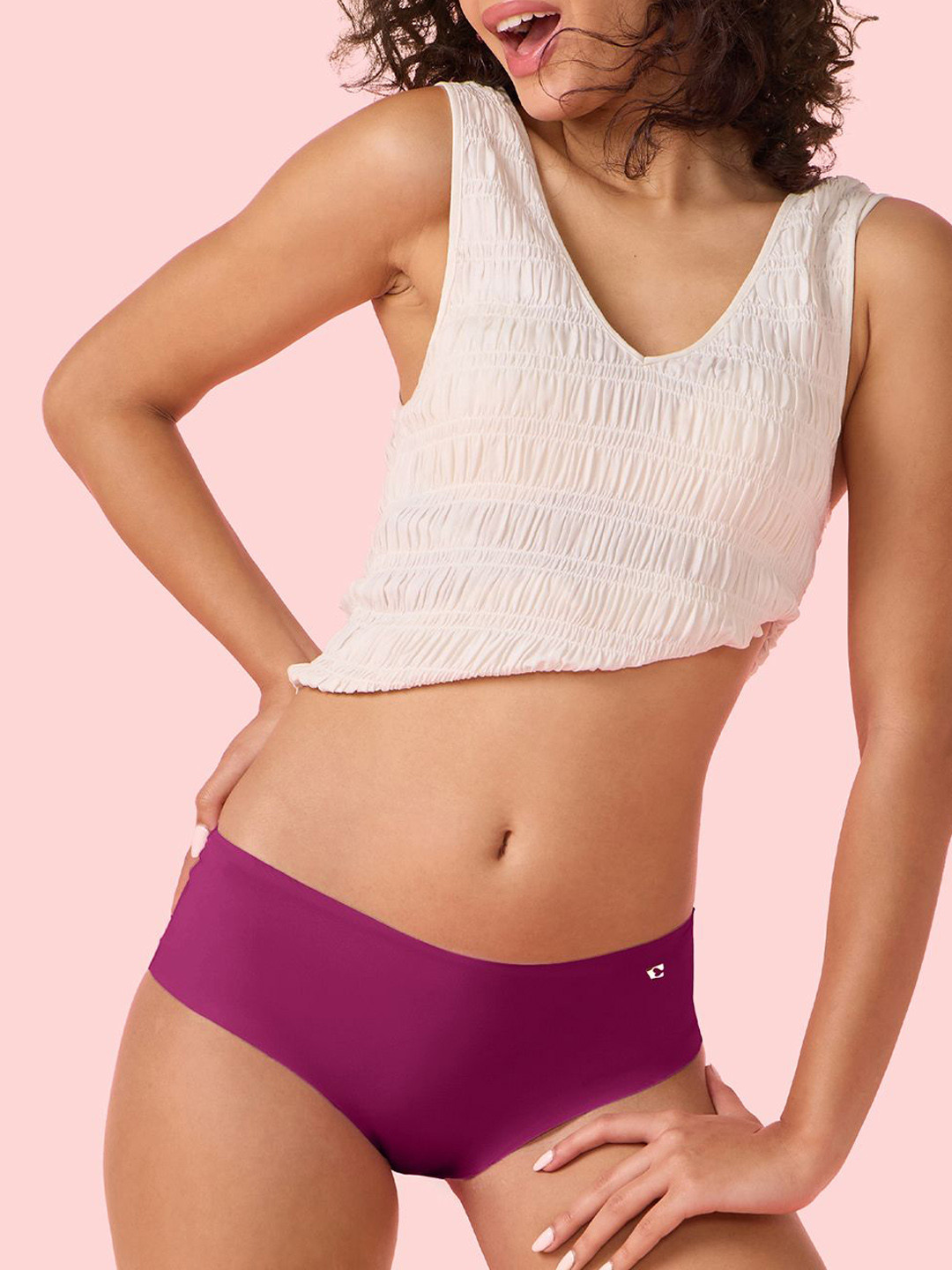 Enamor Women Mid-Rise Hipster Briefs PH40 QUP