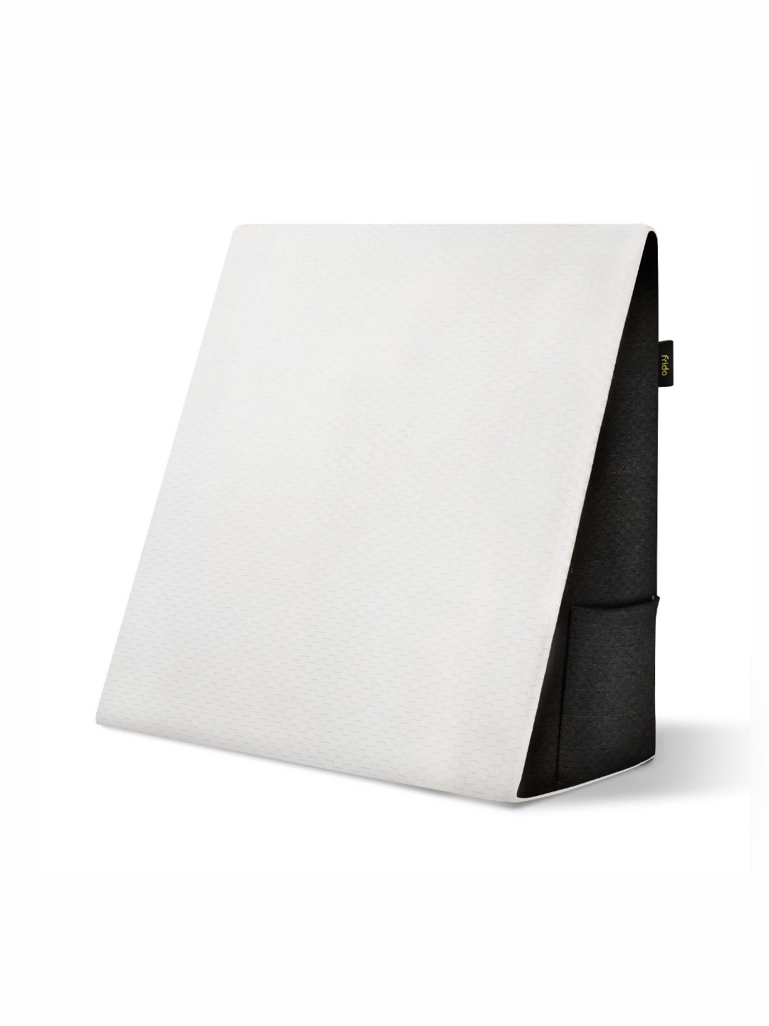 FRIDO Grey Faux Velvet Maternity Pillow