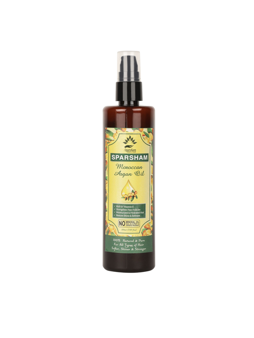 SPARSHAM-NATURE'S TOUCH Moroccan Argan Hair Oil - 210 ml