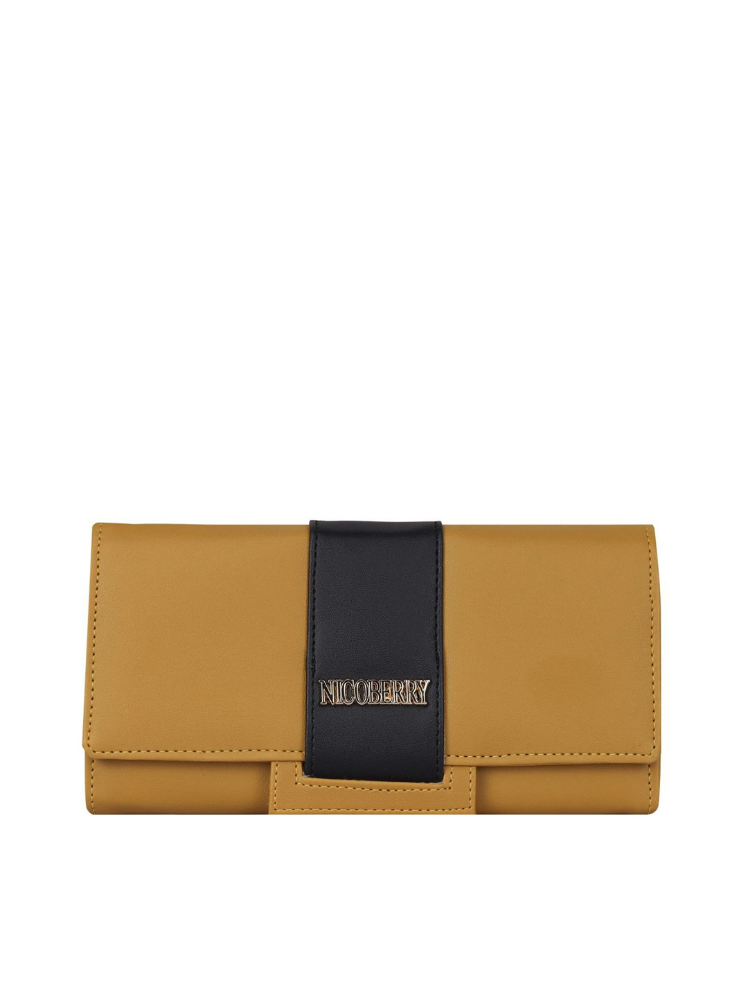 Nicoberry Women Brand Logo-Detailed Long Envelop Wallet