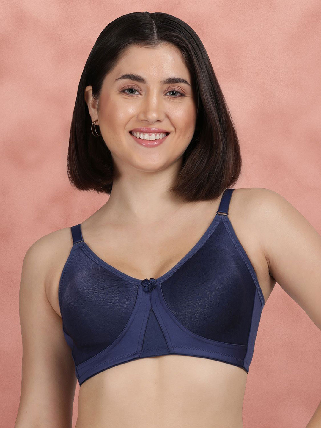 Susie Women Abstract Lace Design Full Coverage T-shirt Bra