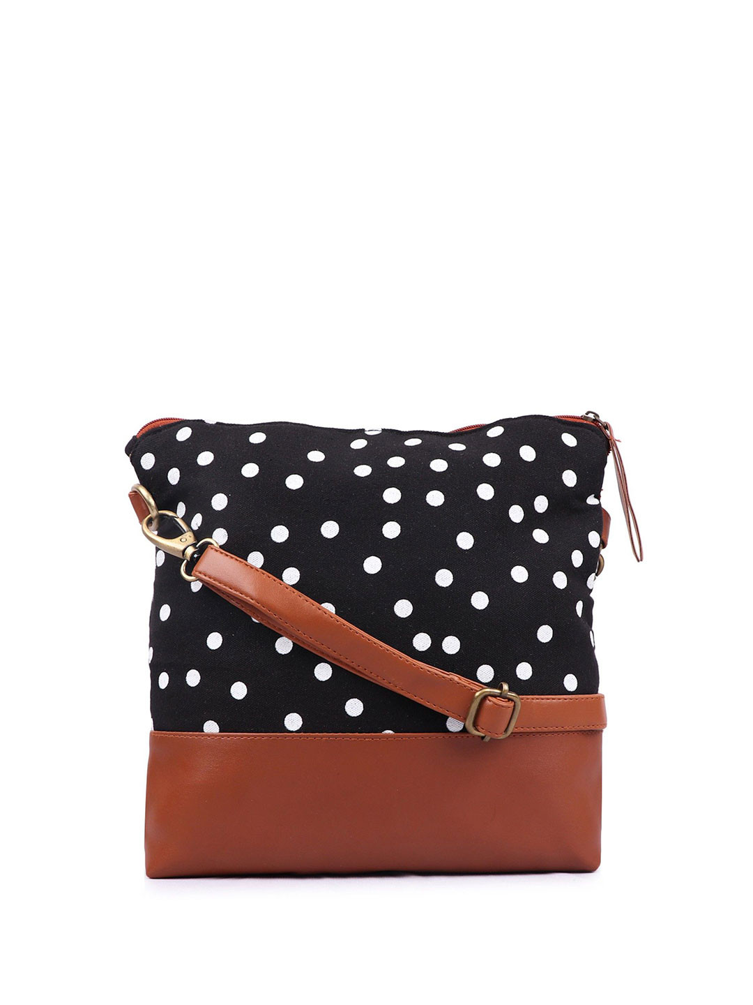 MARISSA Women Polka Dots Printed Crossbody Sling Bag
