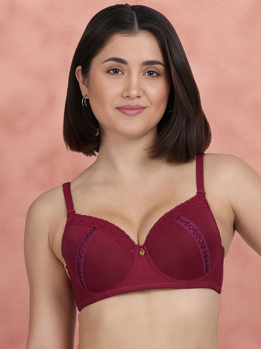 Susie Medium Coverage Underwired Lightly Padded Core T-shirt Bra