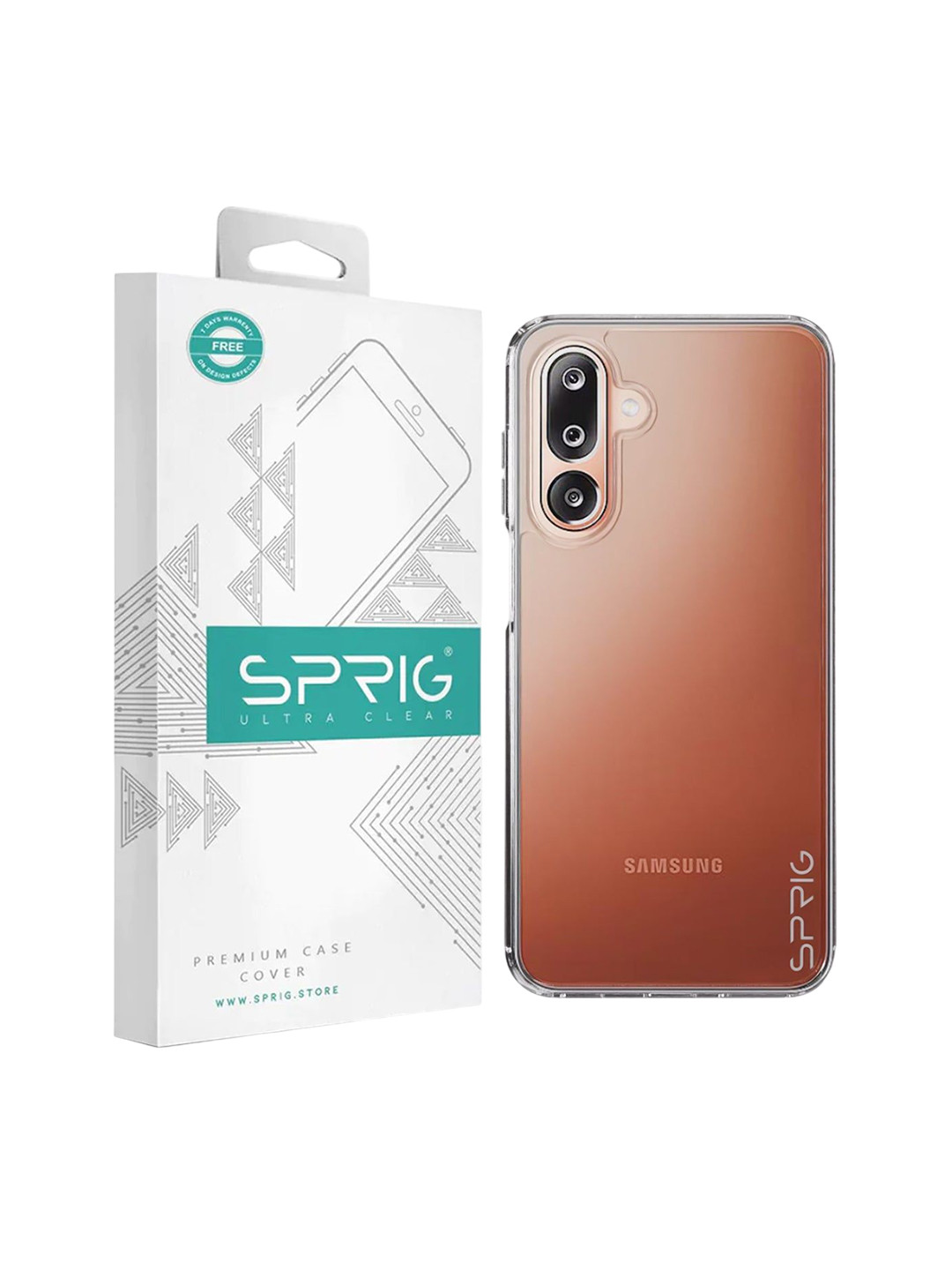 SPRIG Samsung Galaxy M36 Bayer Transparent Back Cover