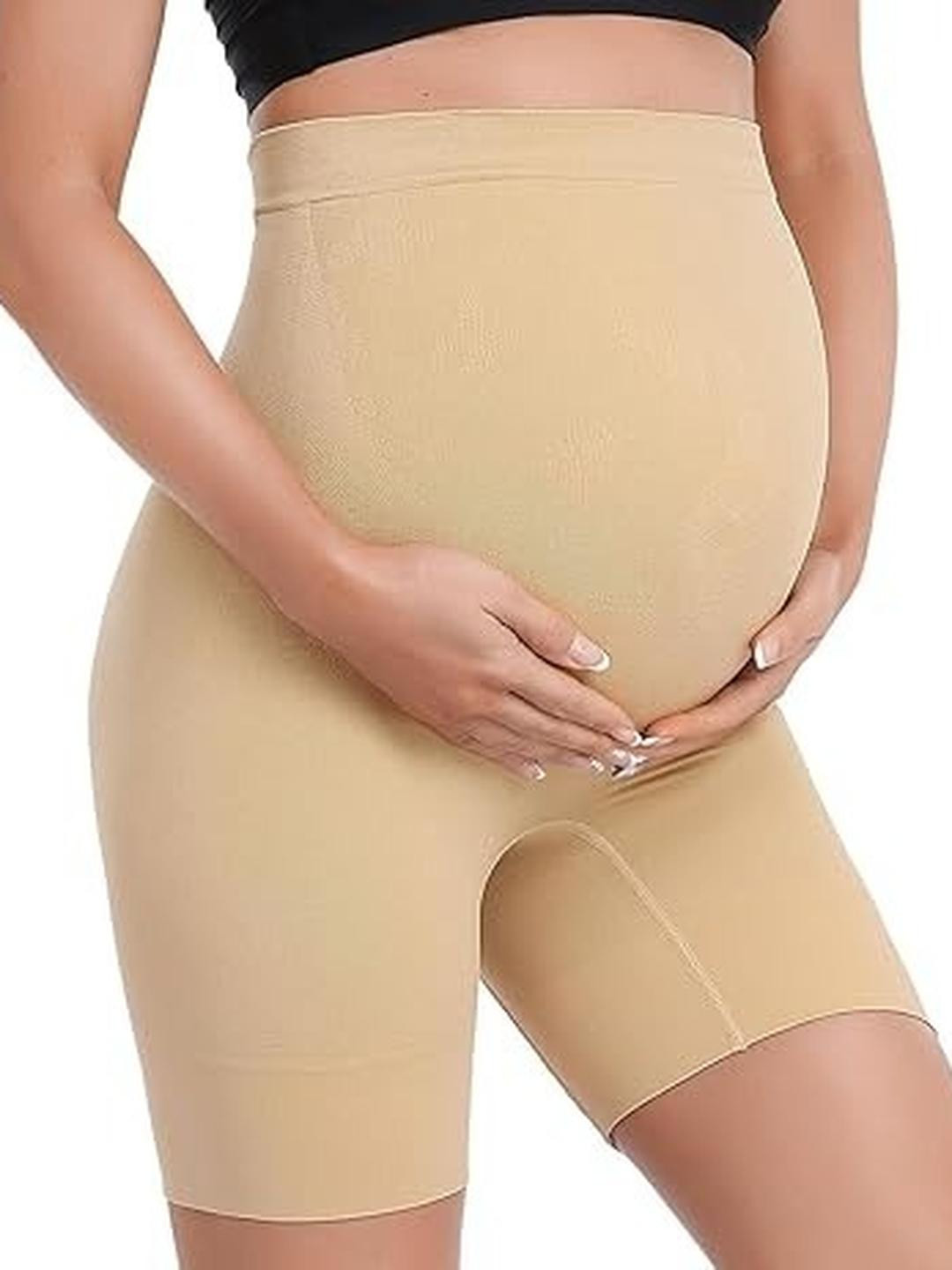 Eleg & Stilance Women High Waist Cotton Stretch Full Coverage Maternity Brief