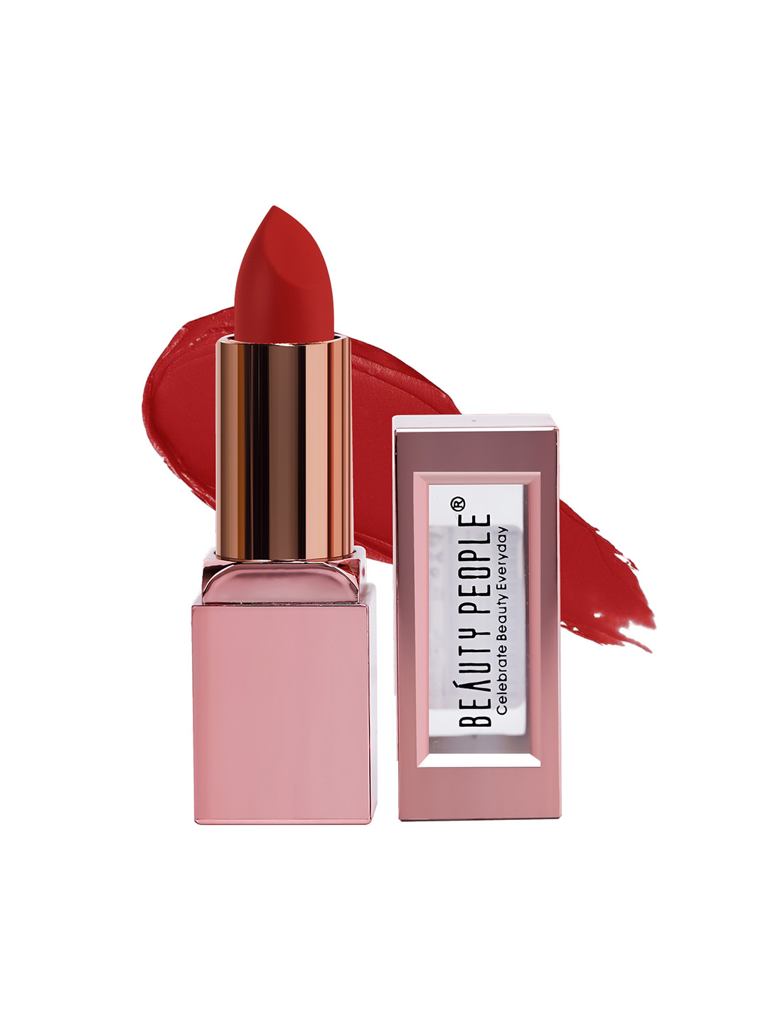 Beauty People Glorified Matte Lipstick - 8 Hr Stay - Soft Coral