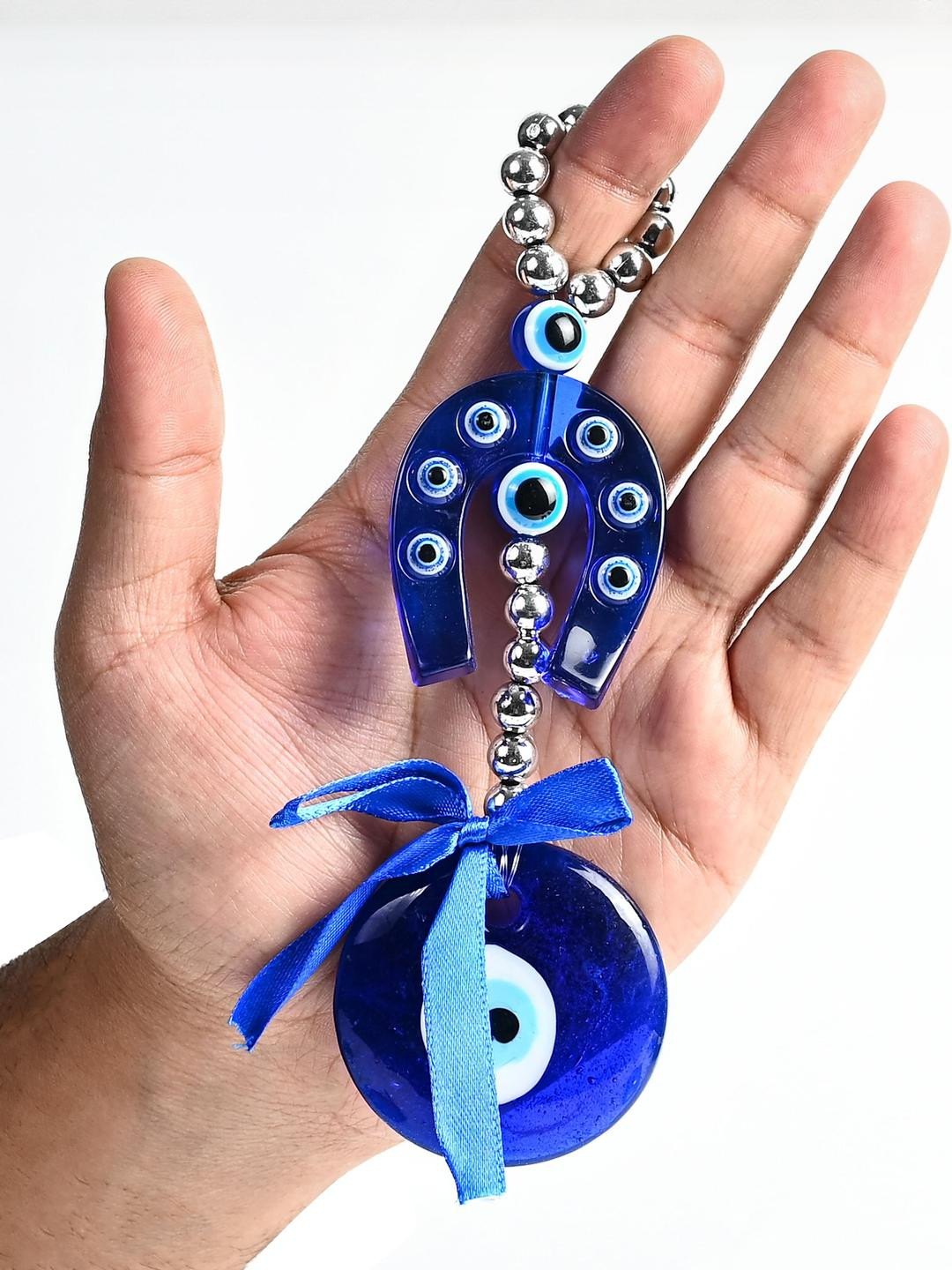 HINDCRAFT Hanging Evil Eye Windchimes