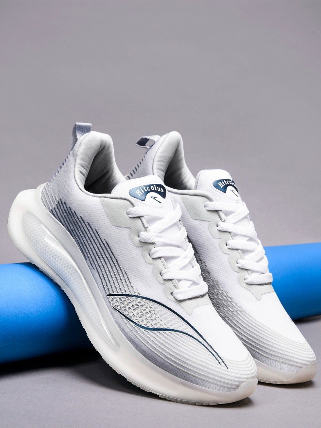 HITCOLUS Men Mesh Running Non-Marking Shoes