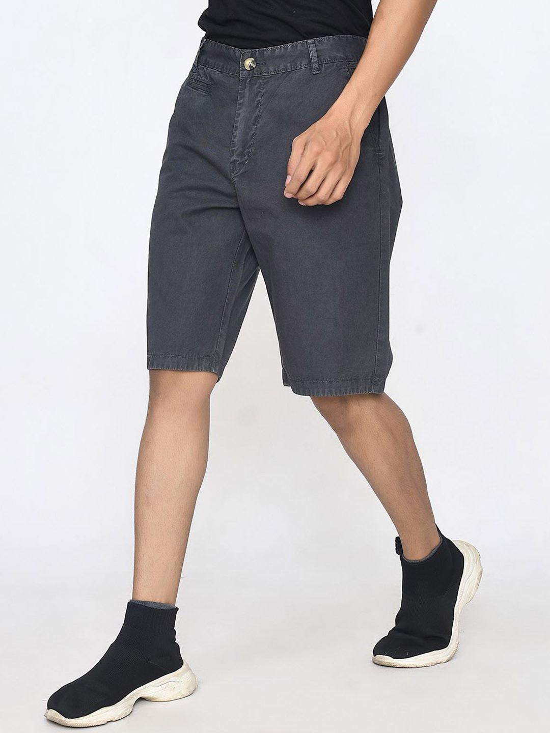 PASSPORT JEANS Men Pure Cotton Chino short
