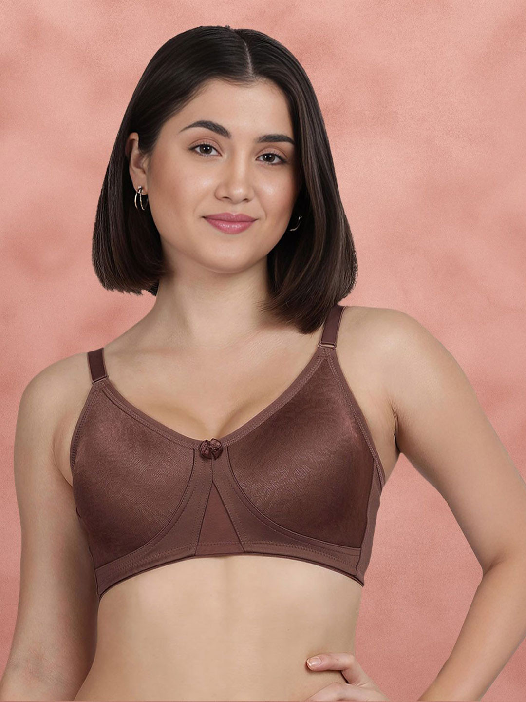 Susie Women Full Coverage Non Padded Non-Wired Push-Up Bra
