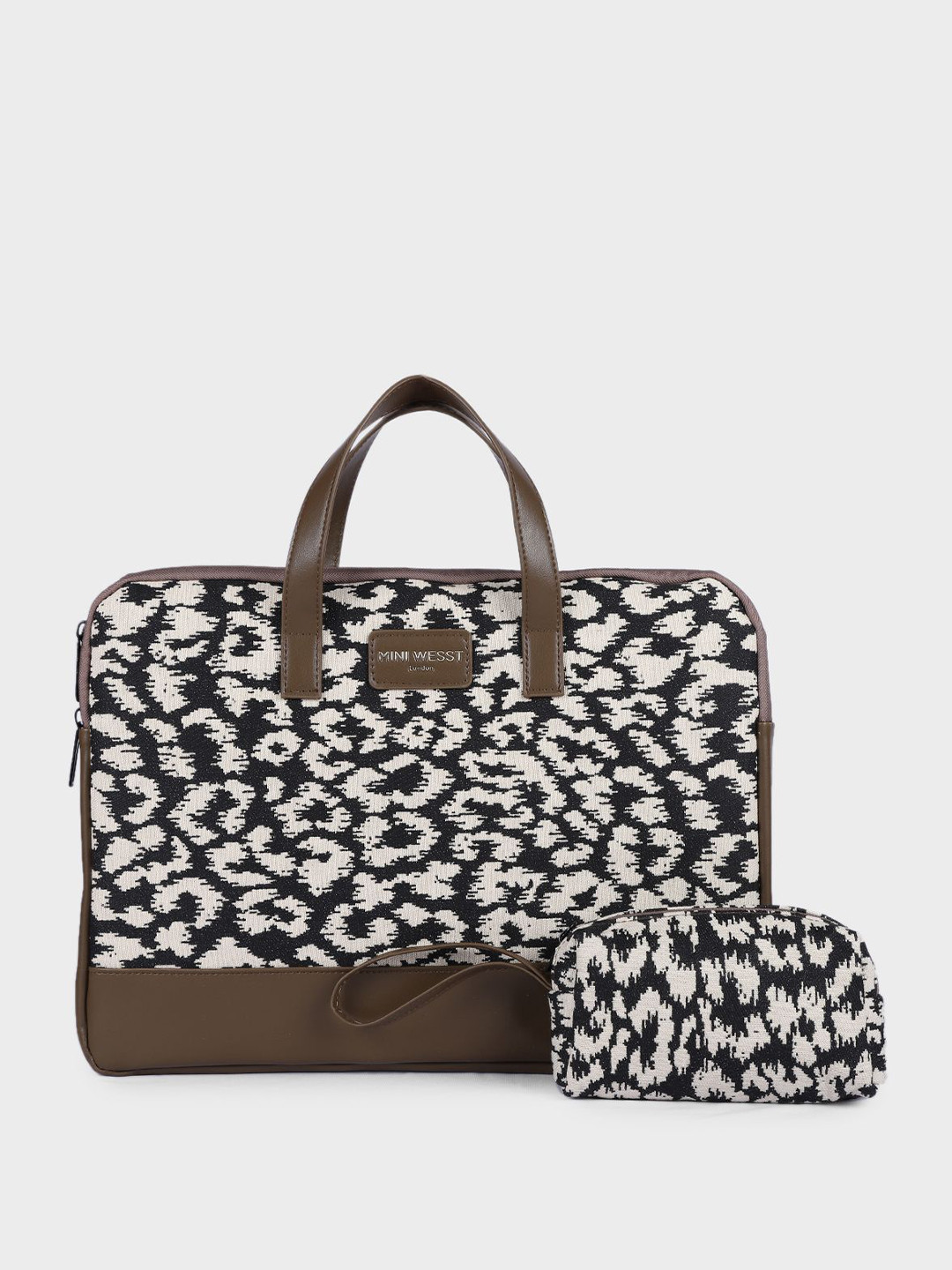 Mini west london Unisex Printed Laptop Bag