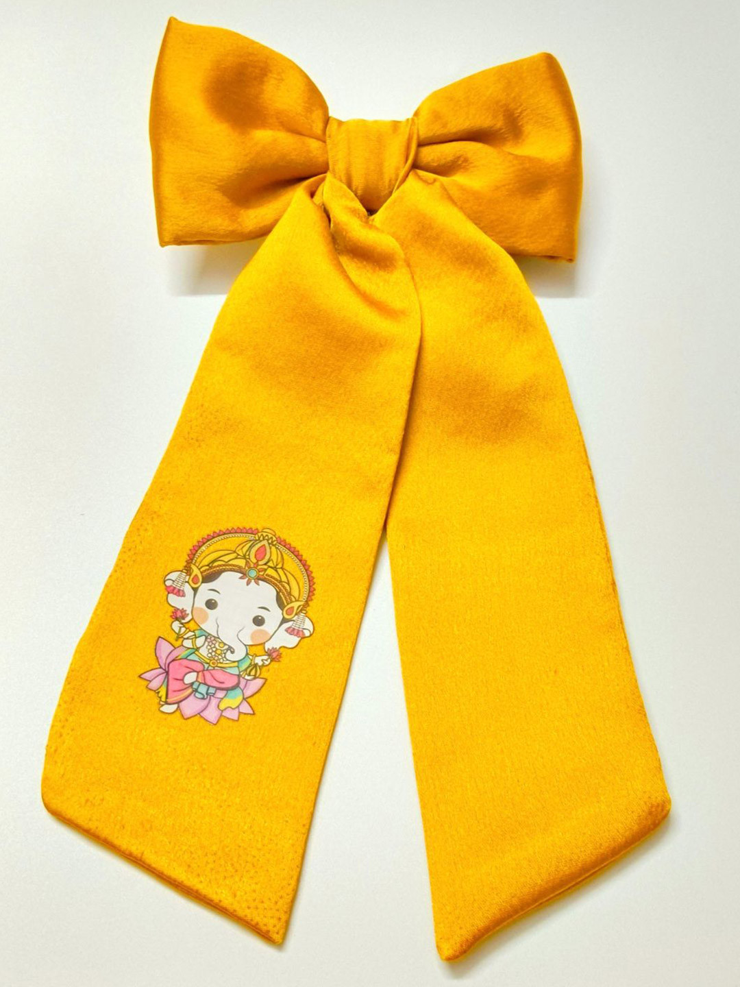 Choko Girls Ganesha Printed Bowie Alligator Hair Clip