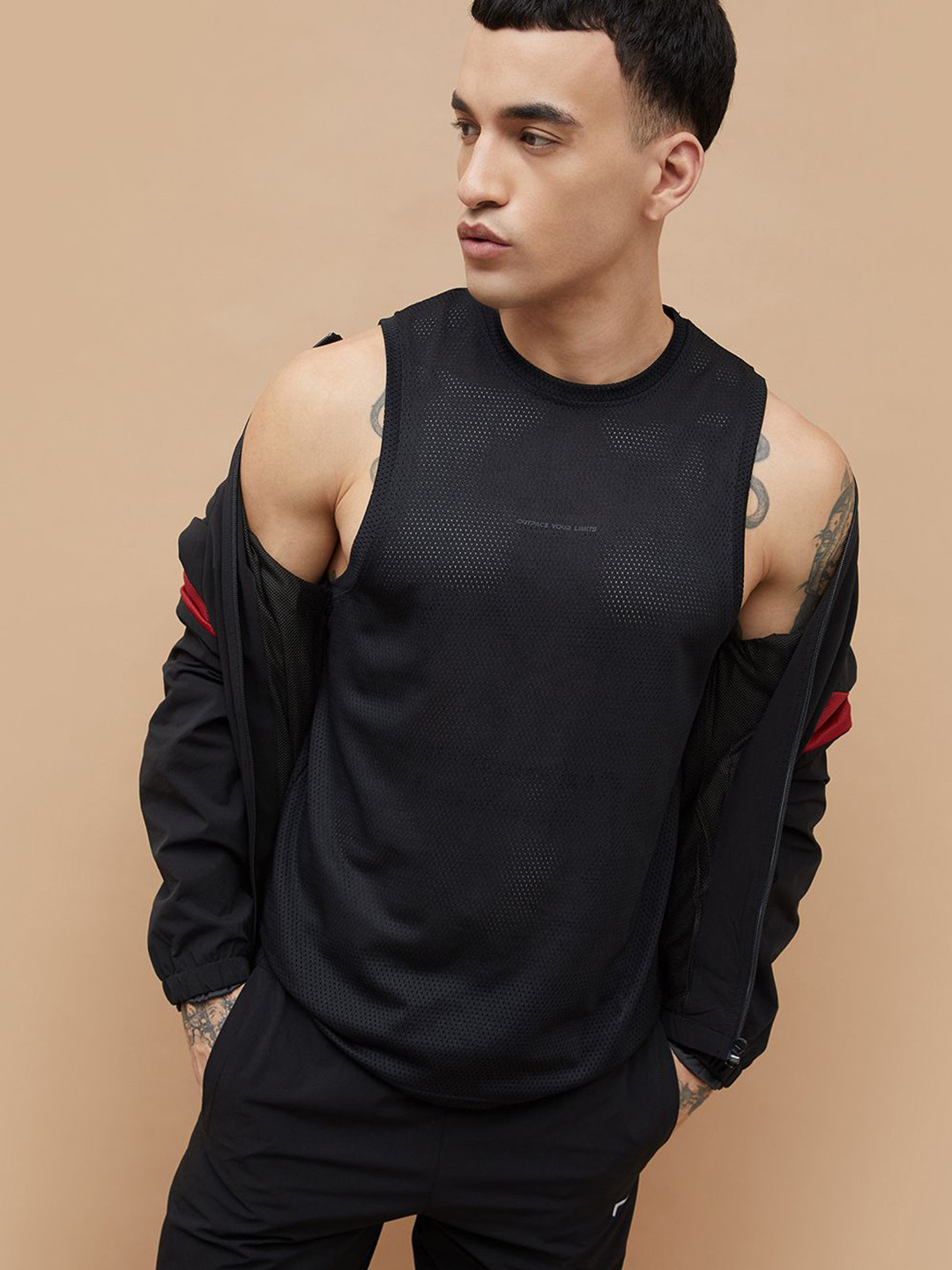 Fame Forever by Lifestyle Self Design Round Neck Sleeveless T-shirt