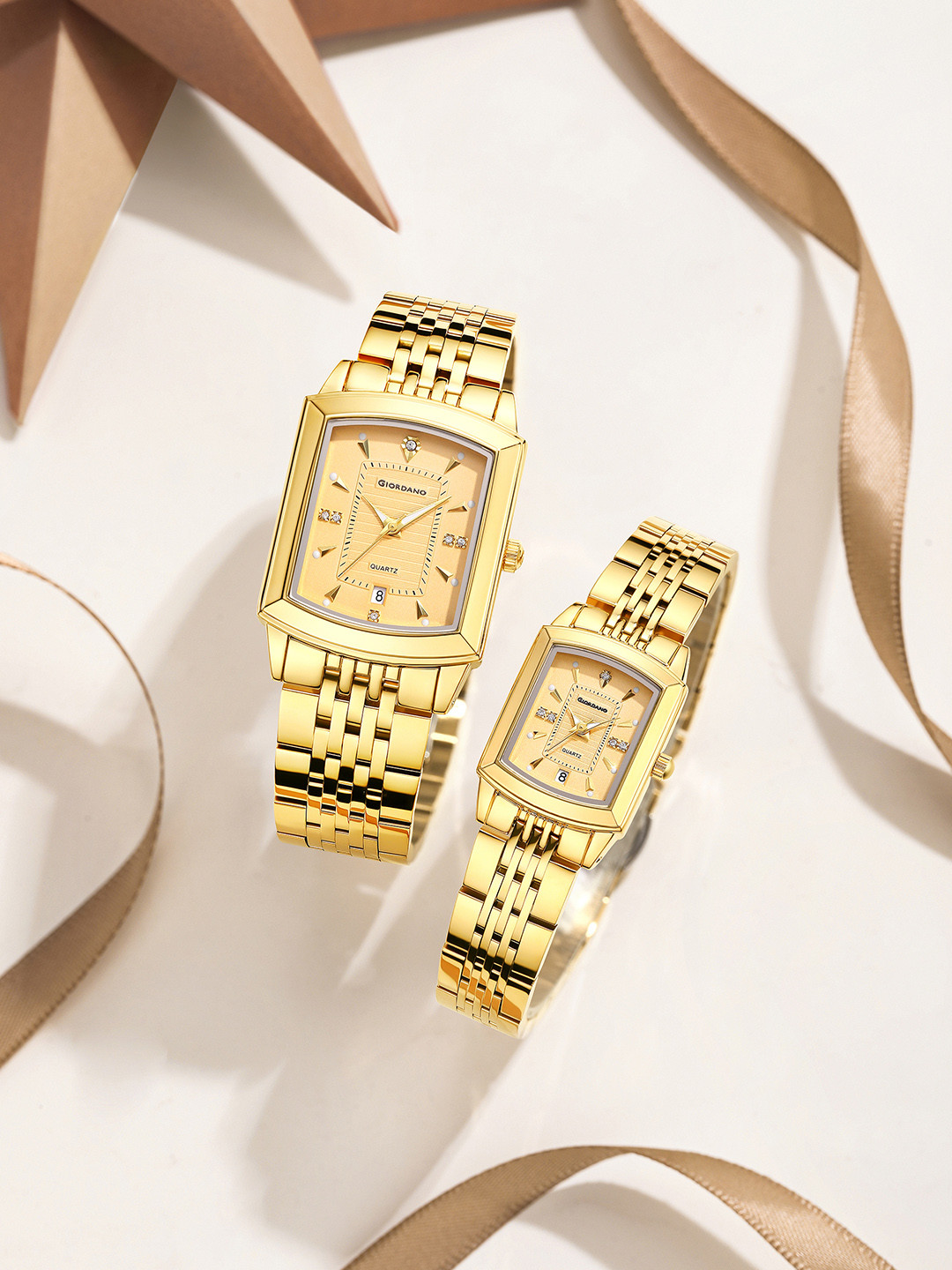 GIORDANO Unisex Pack Of 2 Analogue Watch GZ-991-SET-11