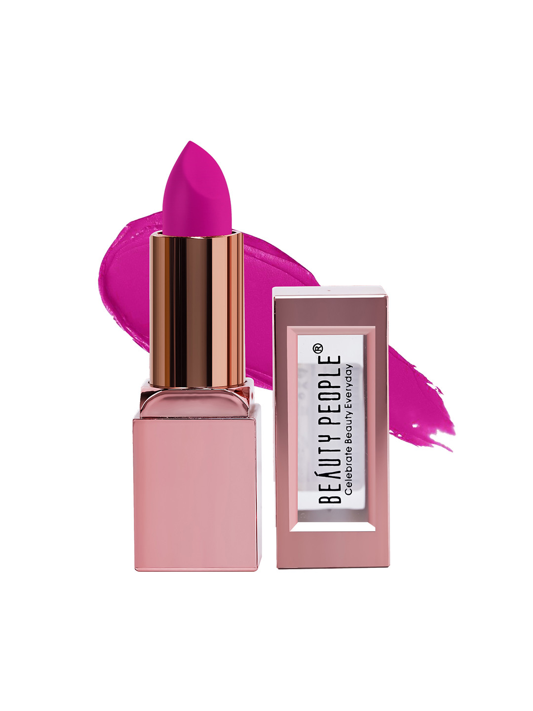 Beauty People Glorified Matte Lipstick - 8 Hr Stay - Orchid Bloom