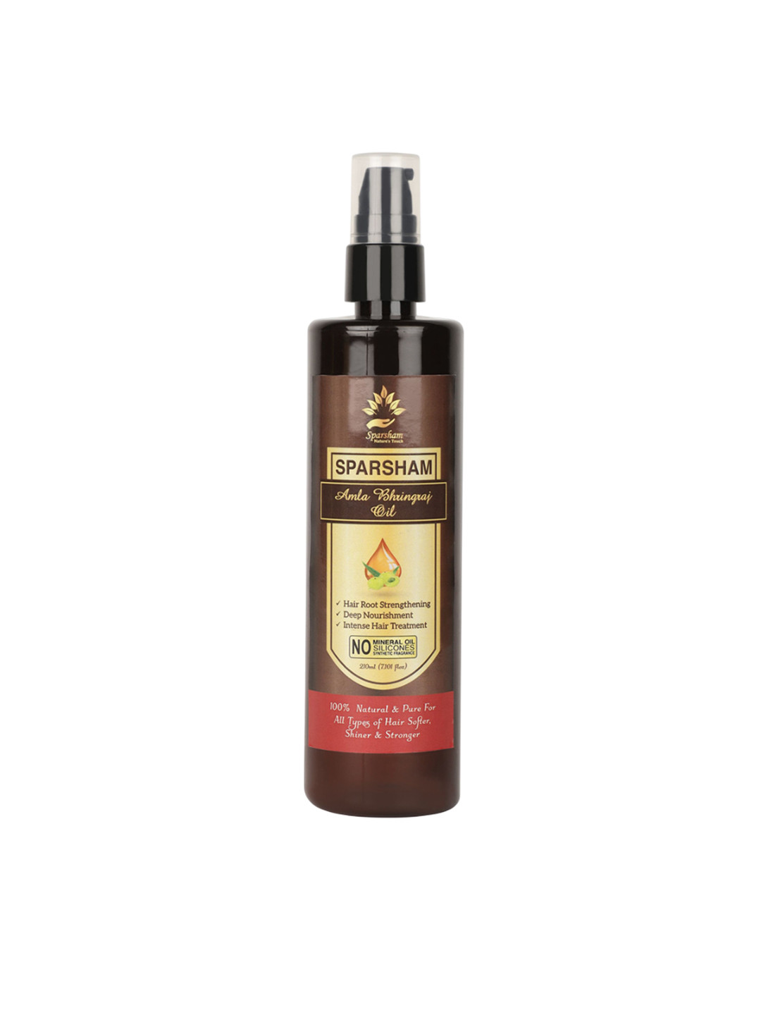 SPARSHAM-NATURE'S TOUCH Amla Bhringraj Hair Oil - 210 ml