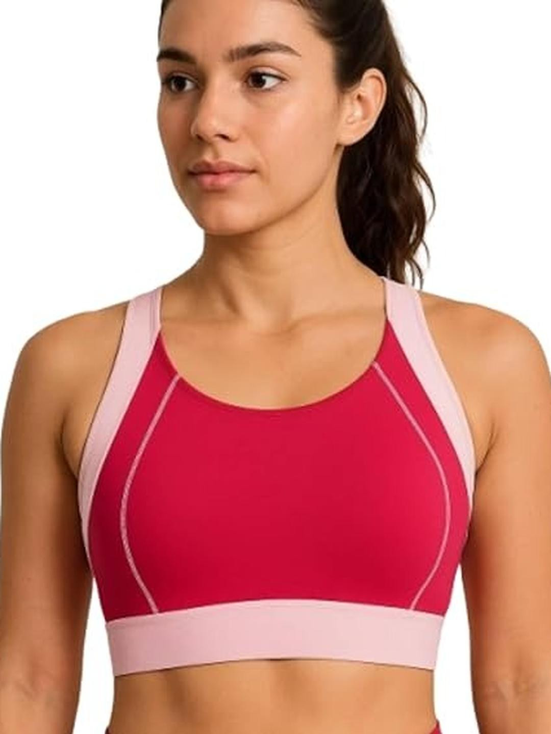 Eleg & Stilance Women Pink Full Coverage Lightly Padded Bra