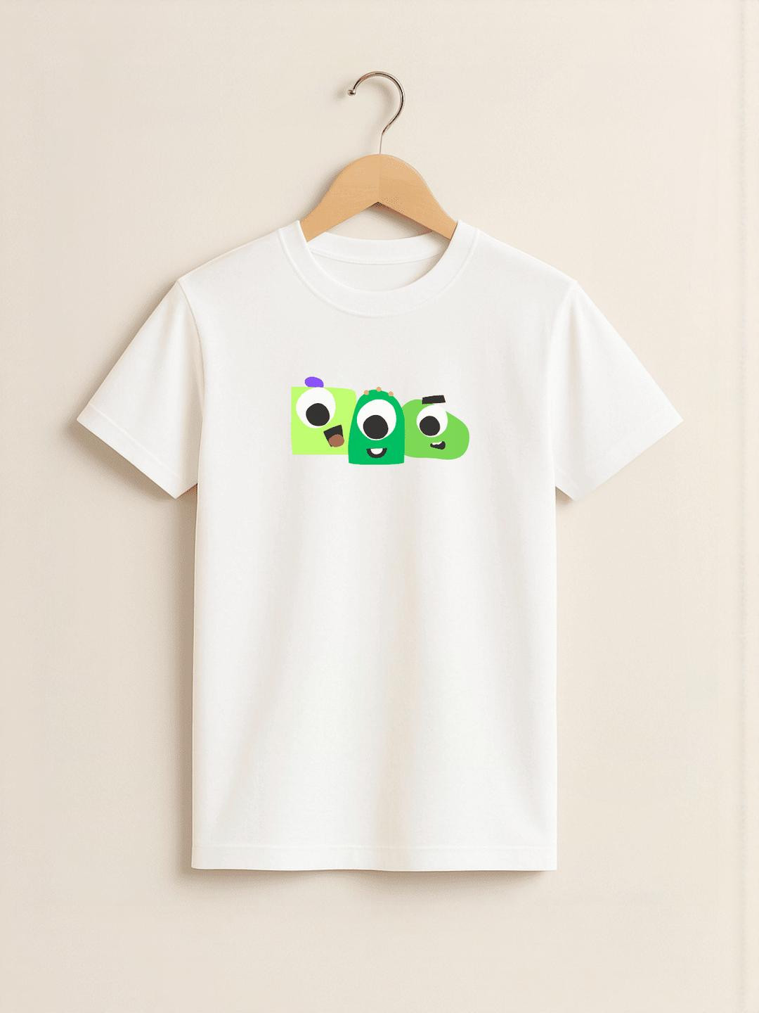 KIDAROO Kids Pure cotton Alien Print Casual T-shirt