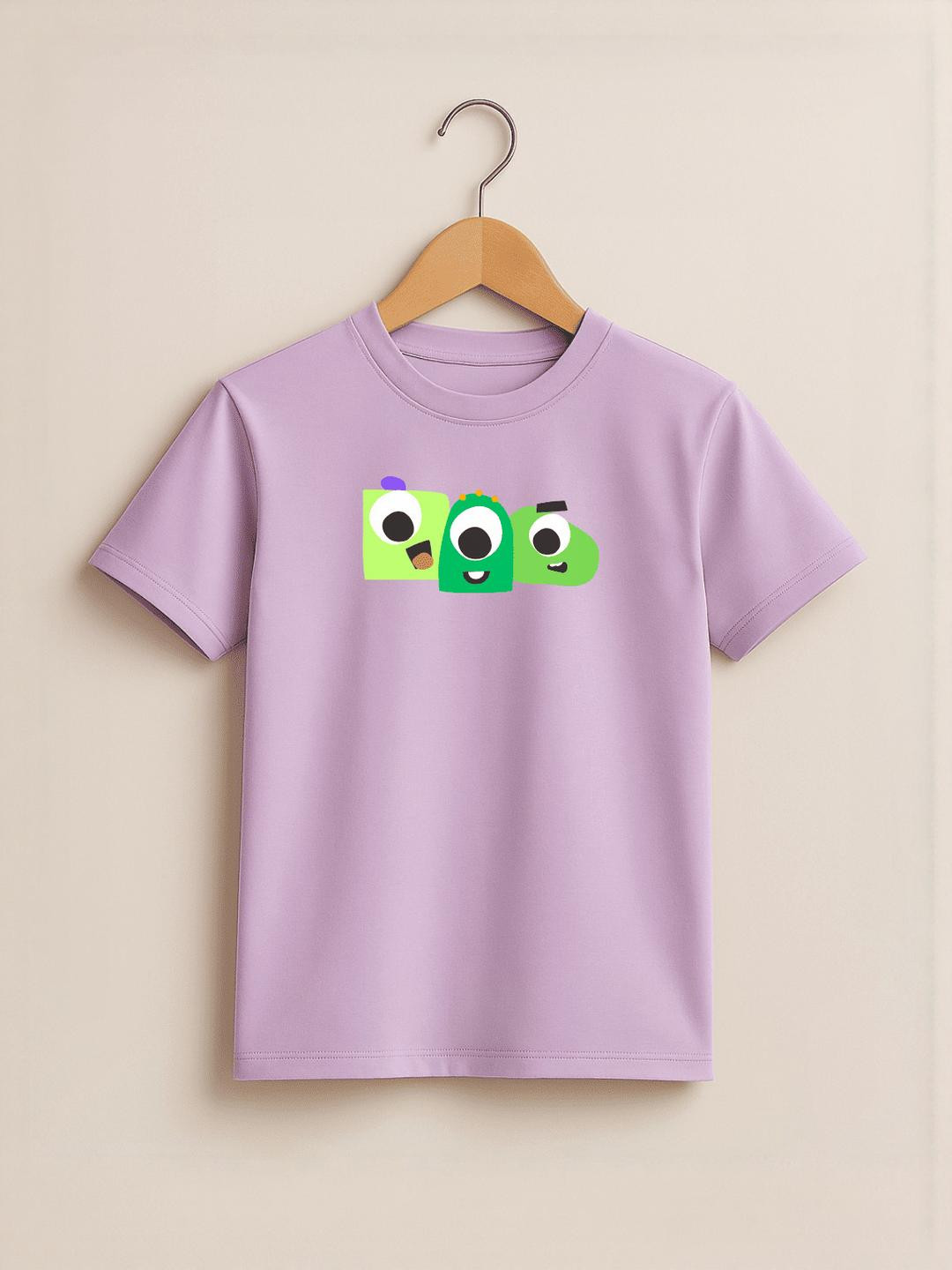 KIDAROO Kids Pure cotton Alian Print Casual T-shirt