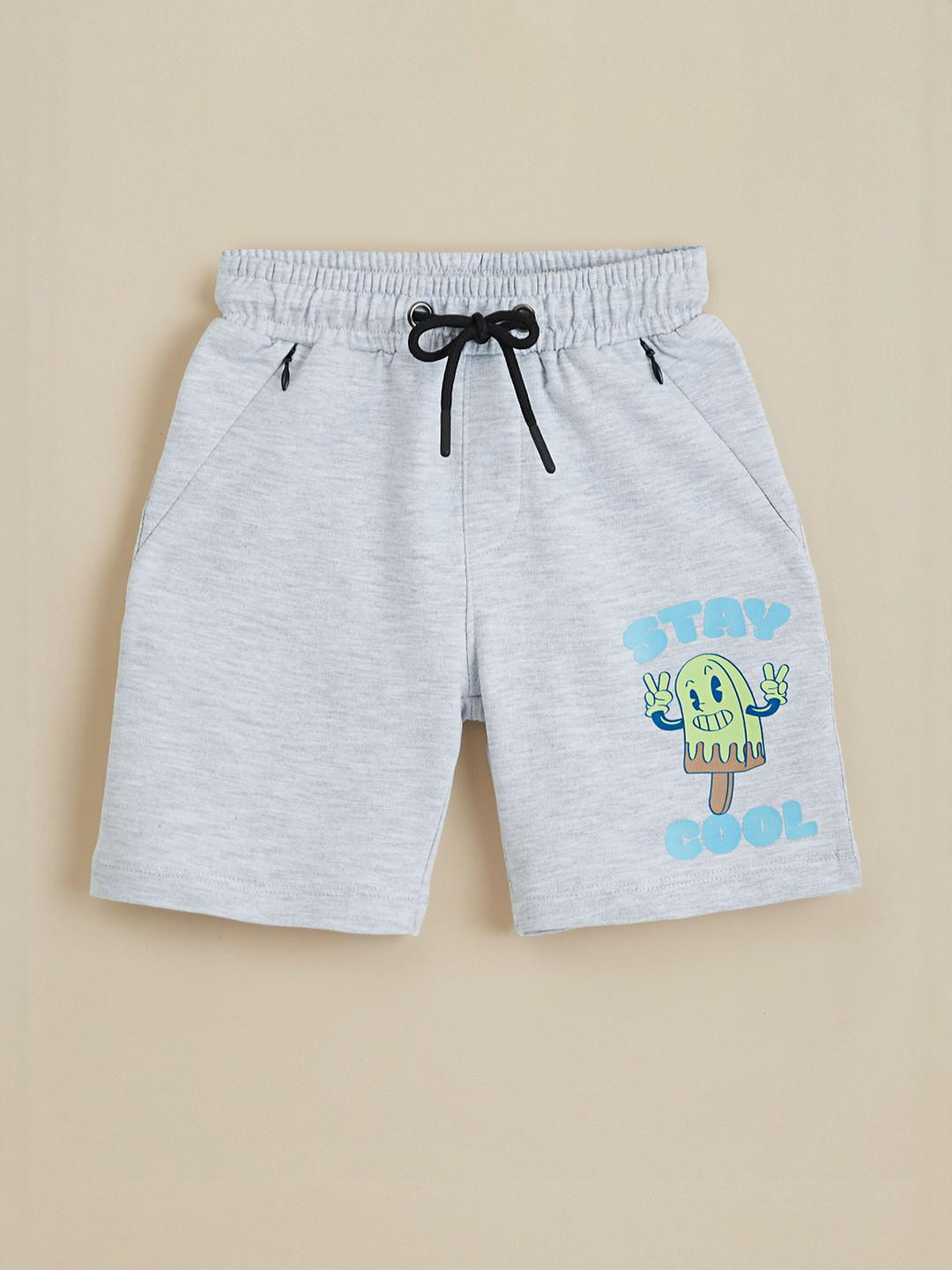 Hopscotch Corner Cactus Cotton Shorts