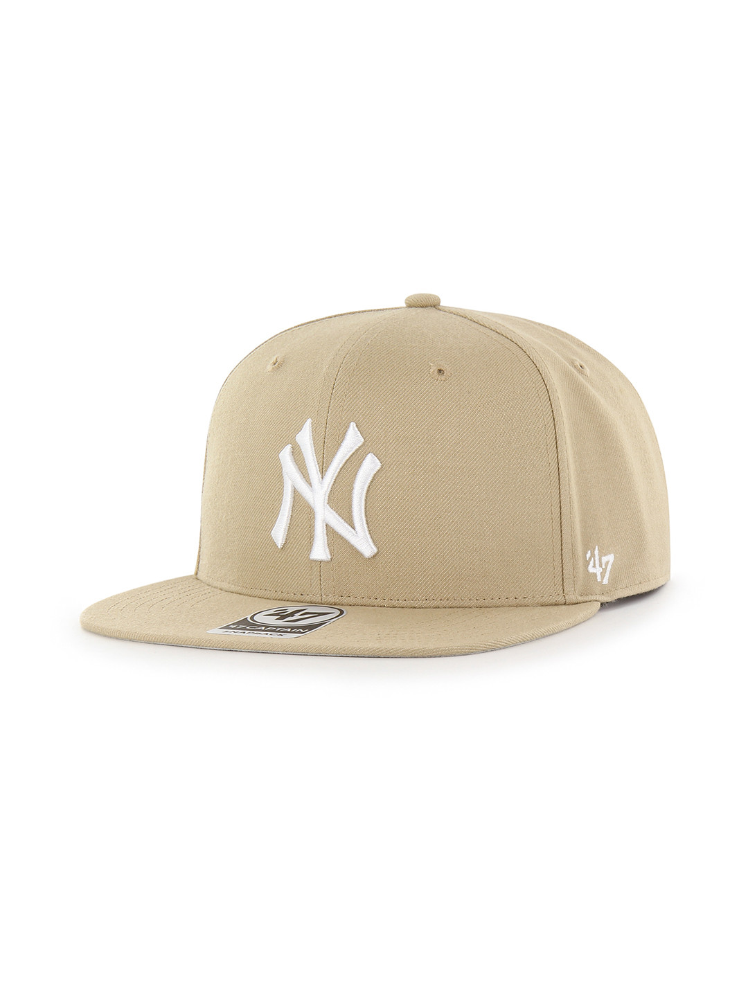'47 Men New York Yankees No Shot Embroidered Woollen Snapback Cap