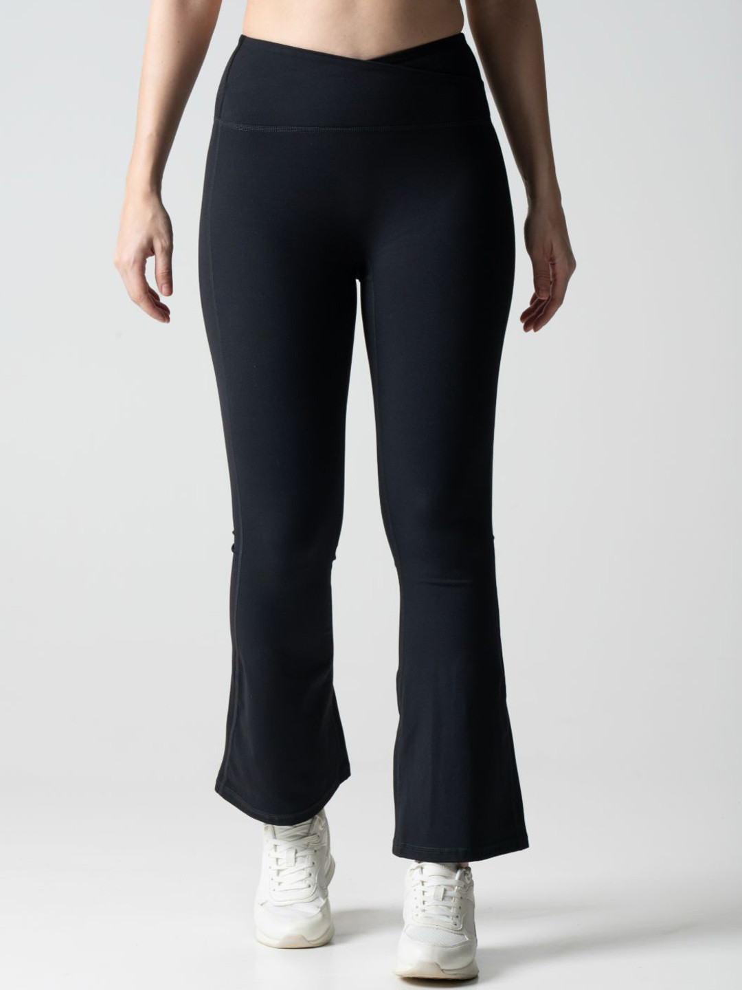 STRCH Women High Waist Bootcut Workout Tights