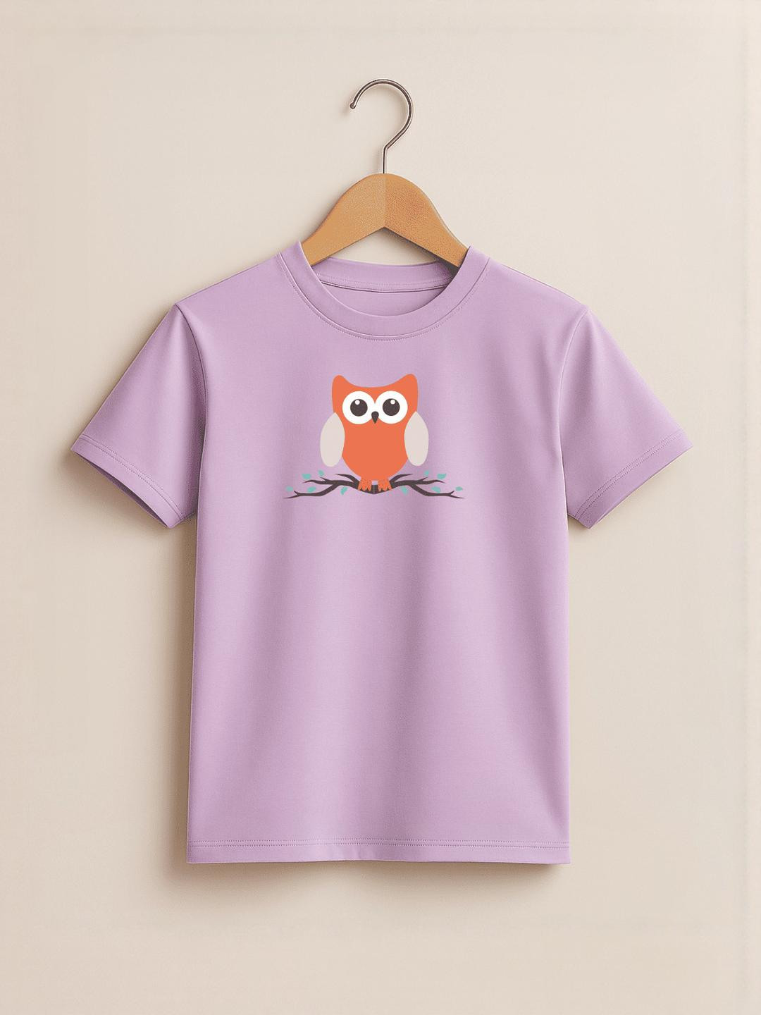 KIDAROO Kids Purple Printed T-shirt