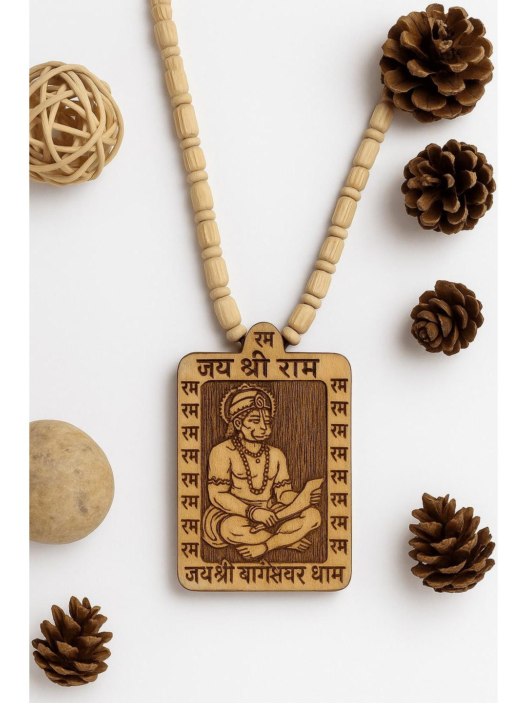 NAKSHATRA JUNCTION Beige Alloy Necklace