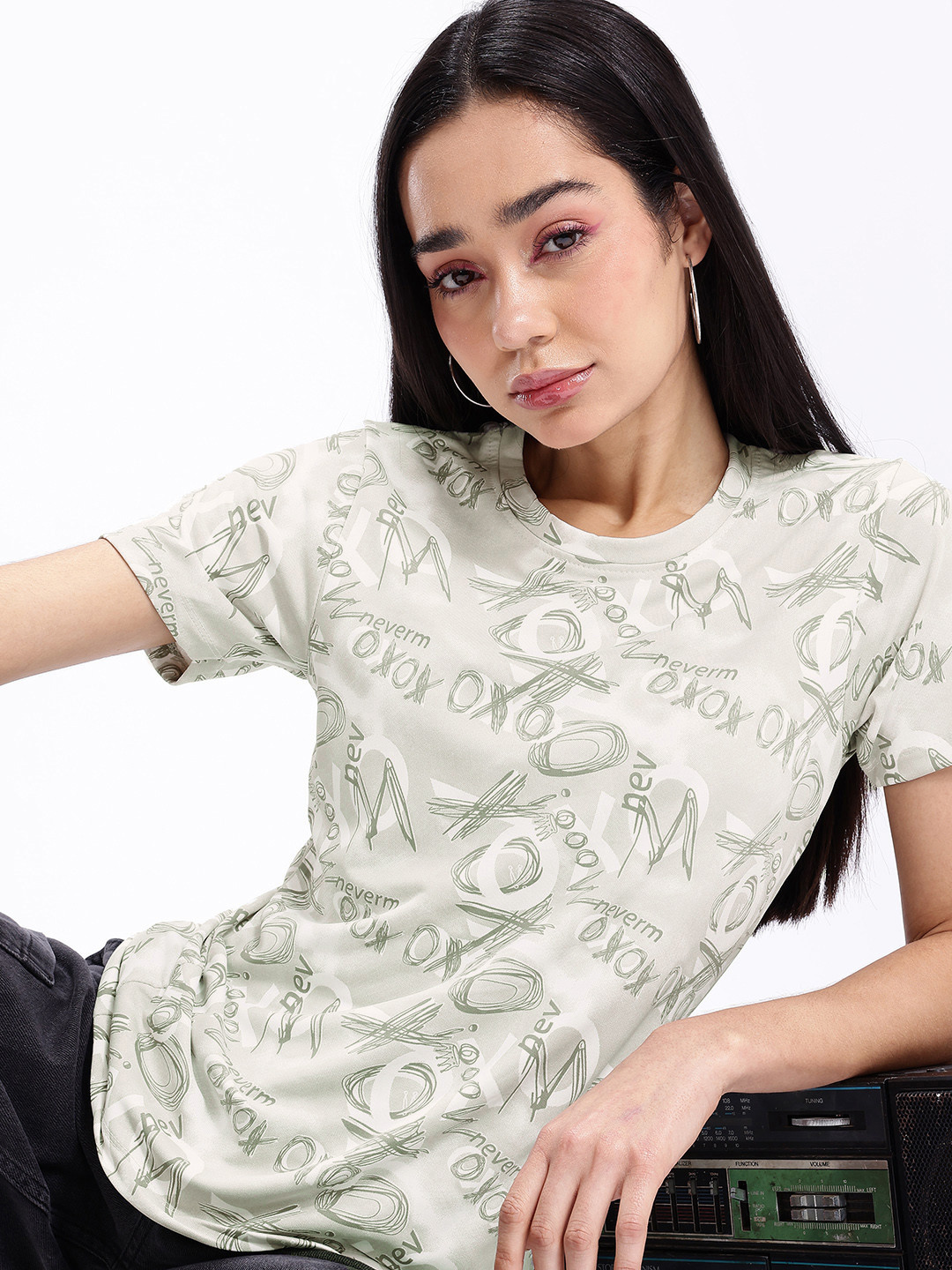 Kook N Keech Typography Printed T-shirt