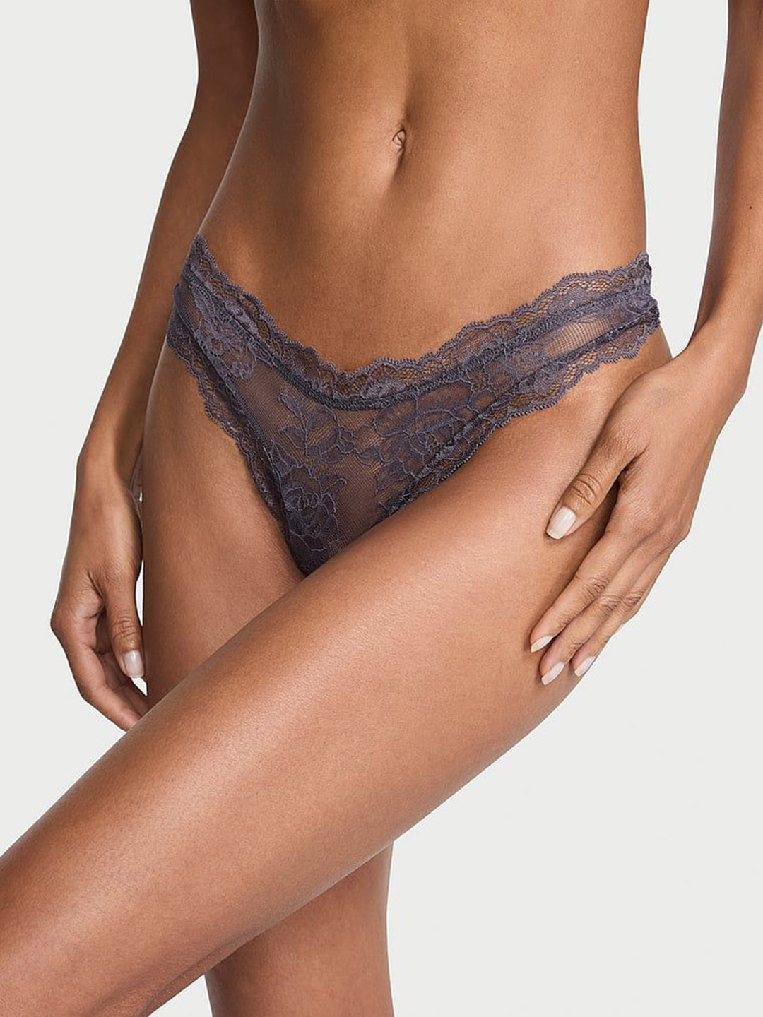 Victoria's Secret Self Design Lace High-Rise Thong Brief