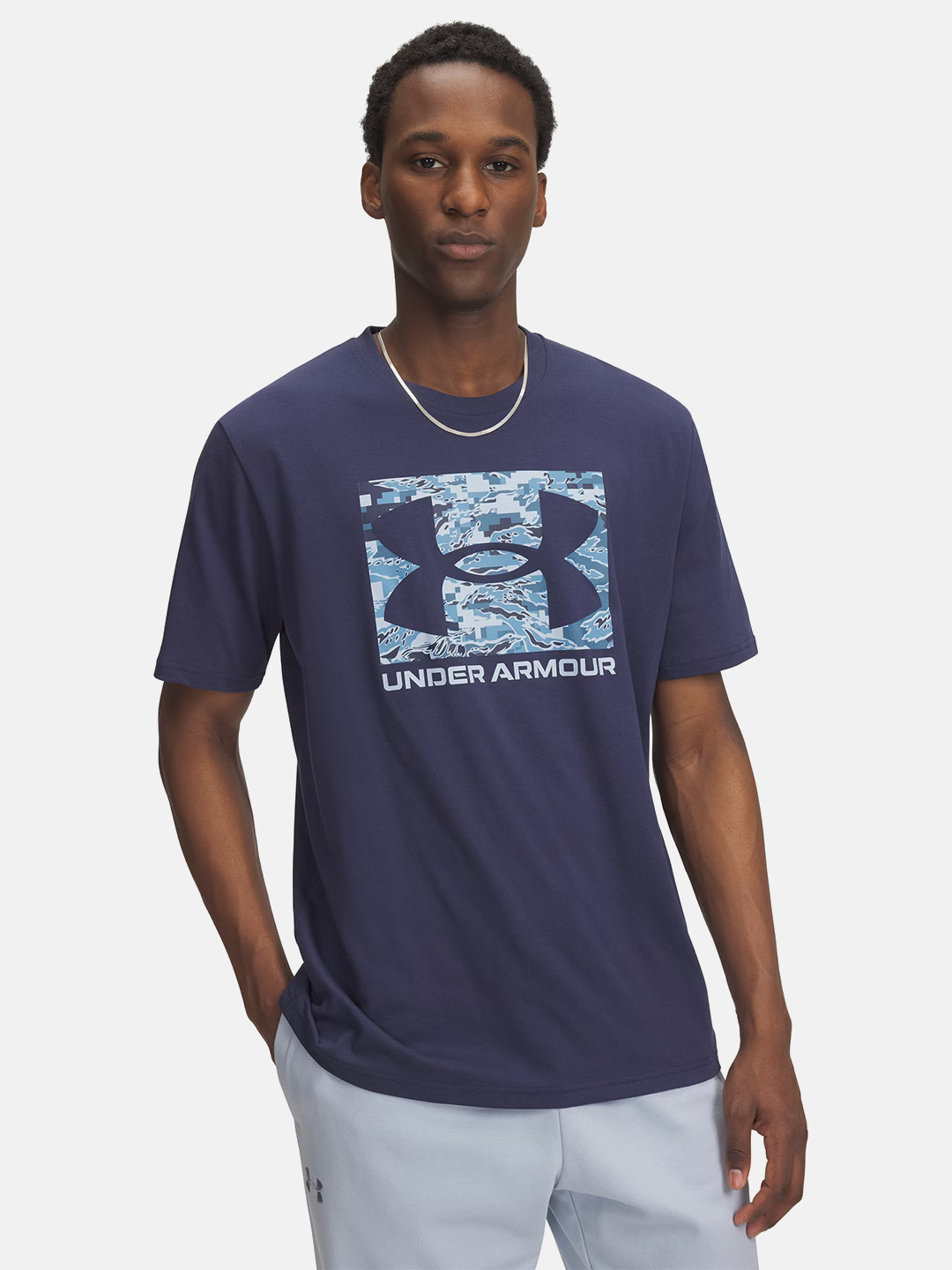 UNDER ARMOUR ABC Camo Boxed Logo Outdoor T-shirt