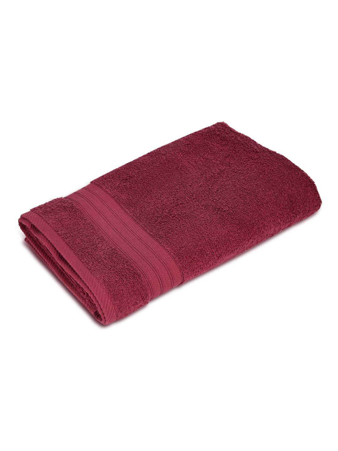 Layers Be Bold Purple Pure Cotton 450 GSM Bath Towel