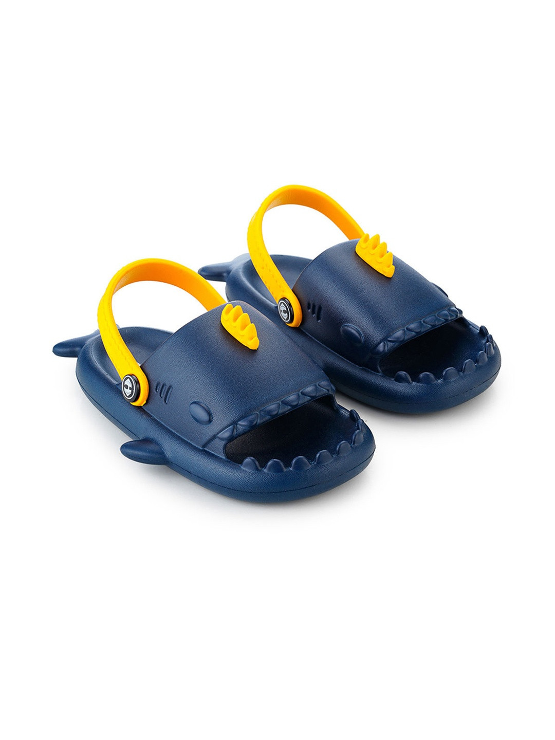 Hopscotch Kids-Unisex Navy Blue EVA Slip-Ons