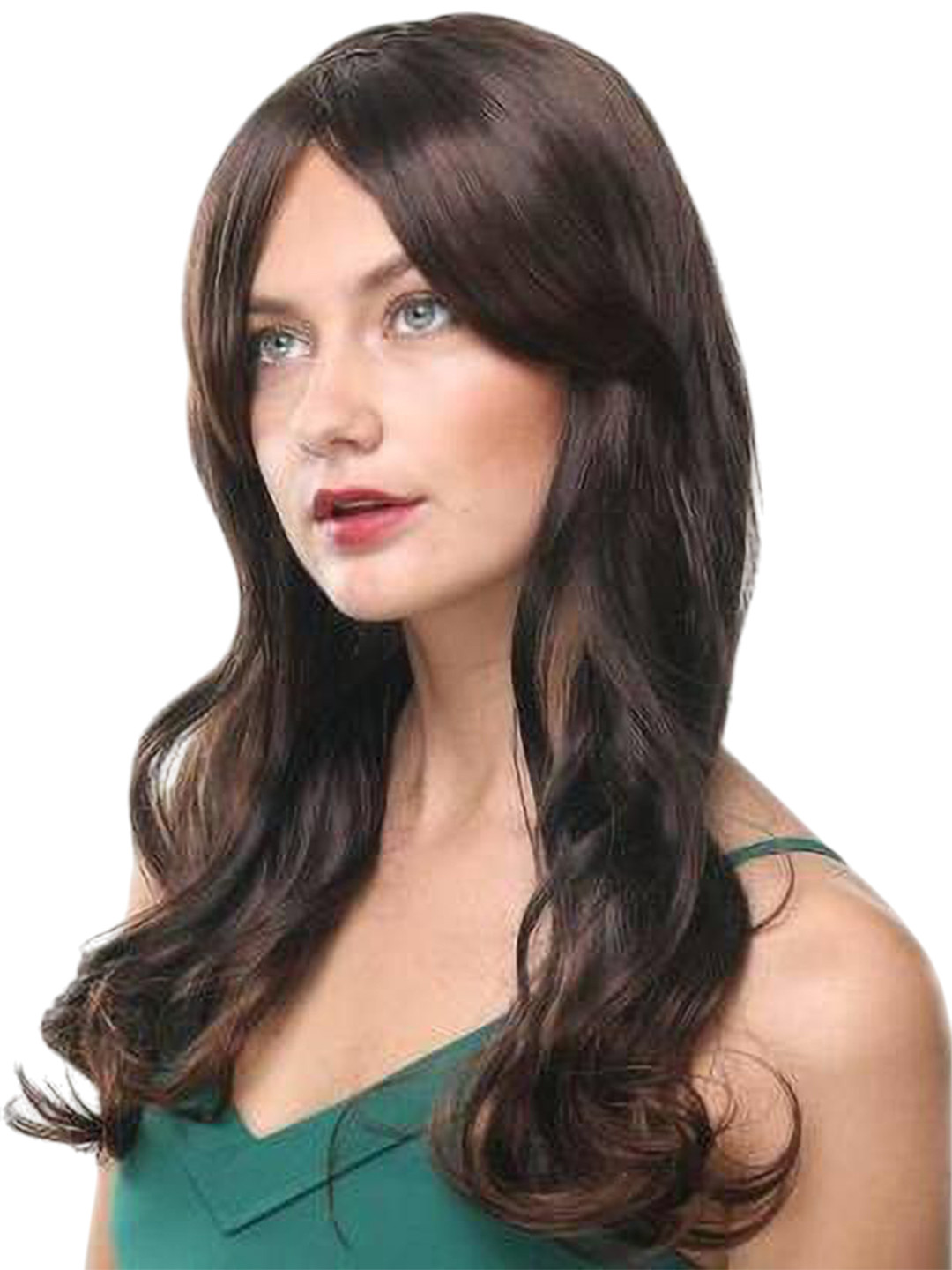 VIEWS Women Black Wavy Clip-In Twists Hair Extension 18cm