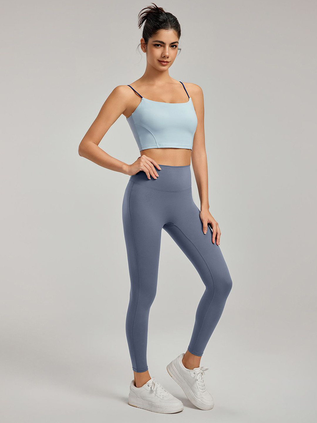 JC Collection Cut and Sew Training or Gym Medium Coverage Workout Bra