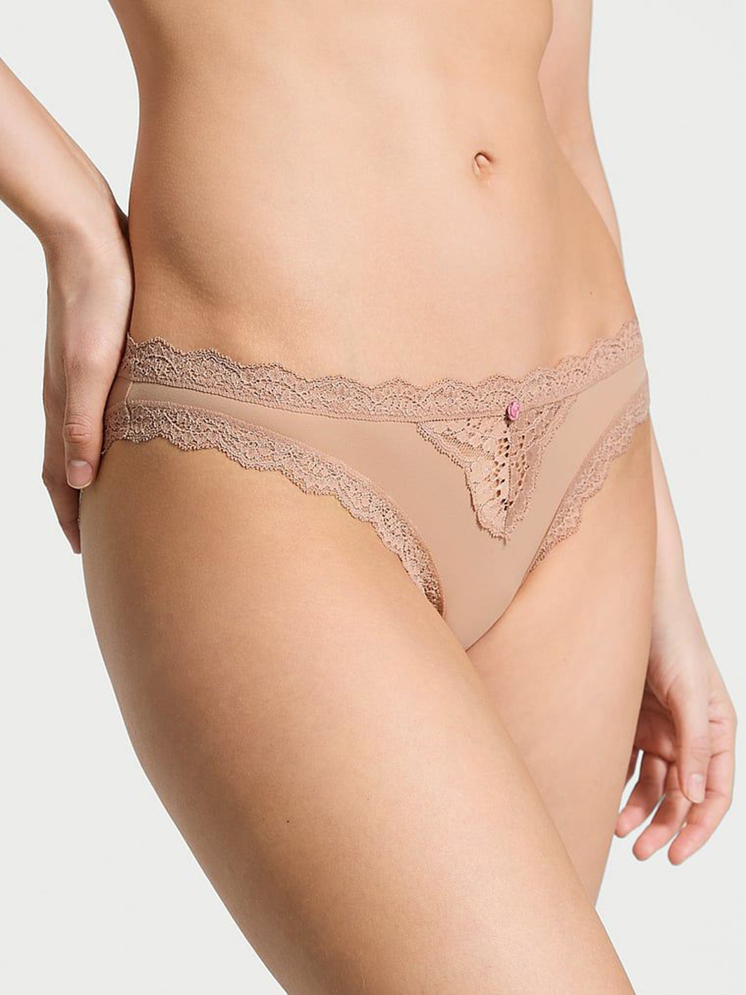 Victoria's Secret Dream Angels Self Design Low-Rise Bikini Briefs