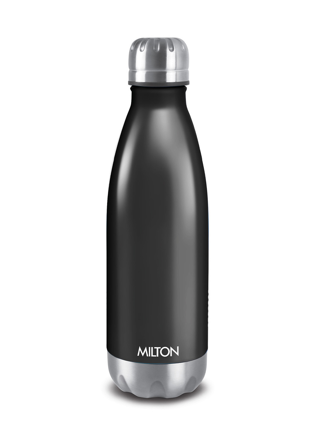 Milton Duo DLX 750 Matt Black 24 Hour Hot and Cold Bottle Thermosteel Water Bottle 700ml